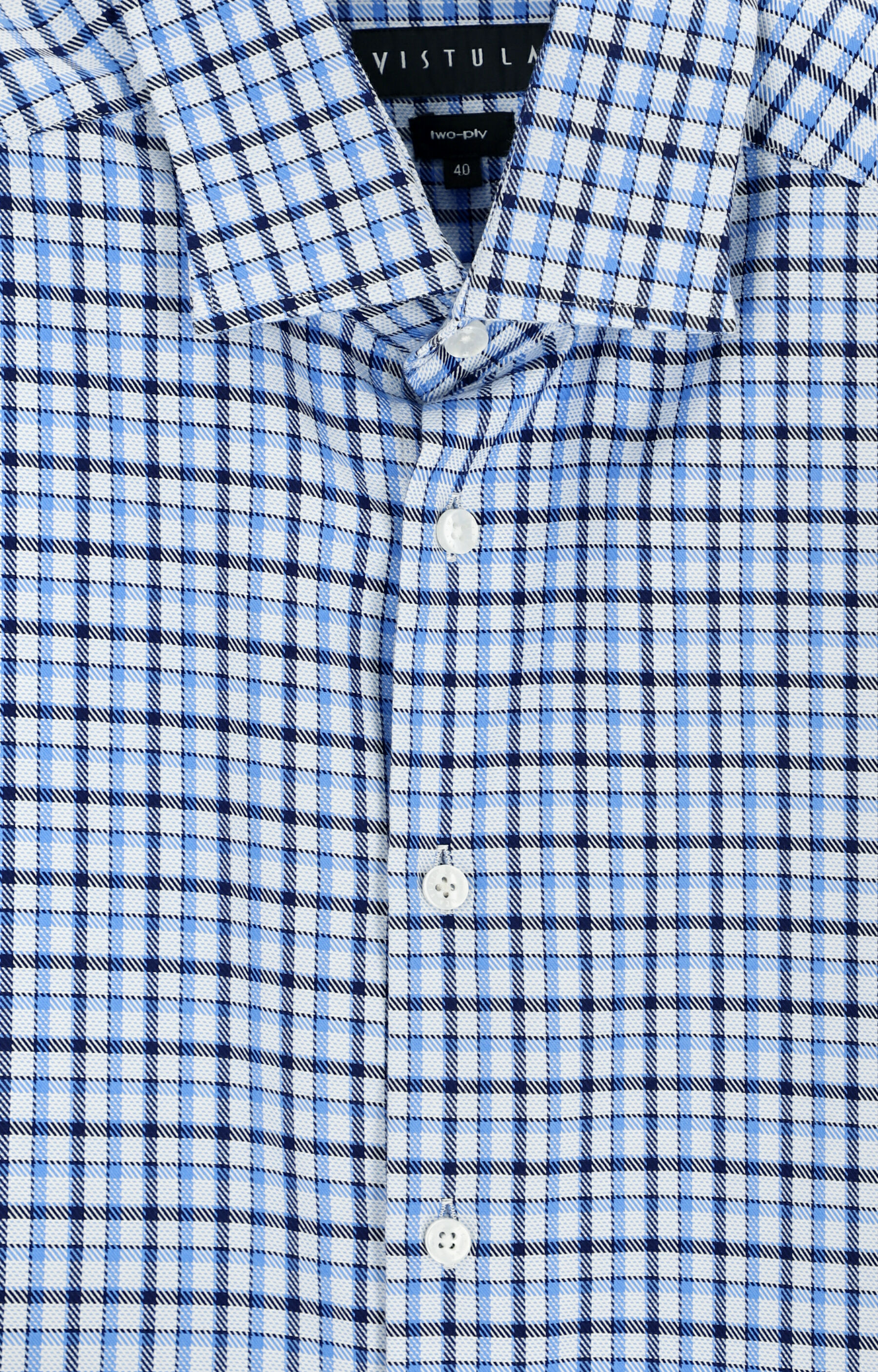 Koszula slim fit z bawełny Two Ply - 6