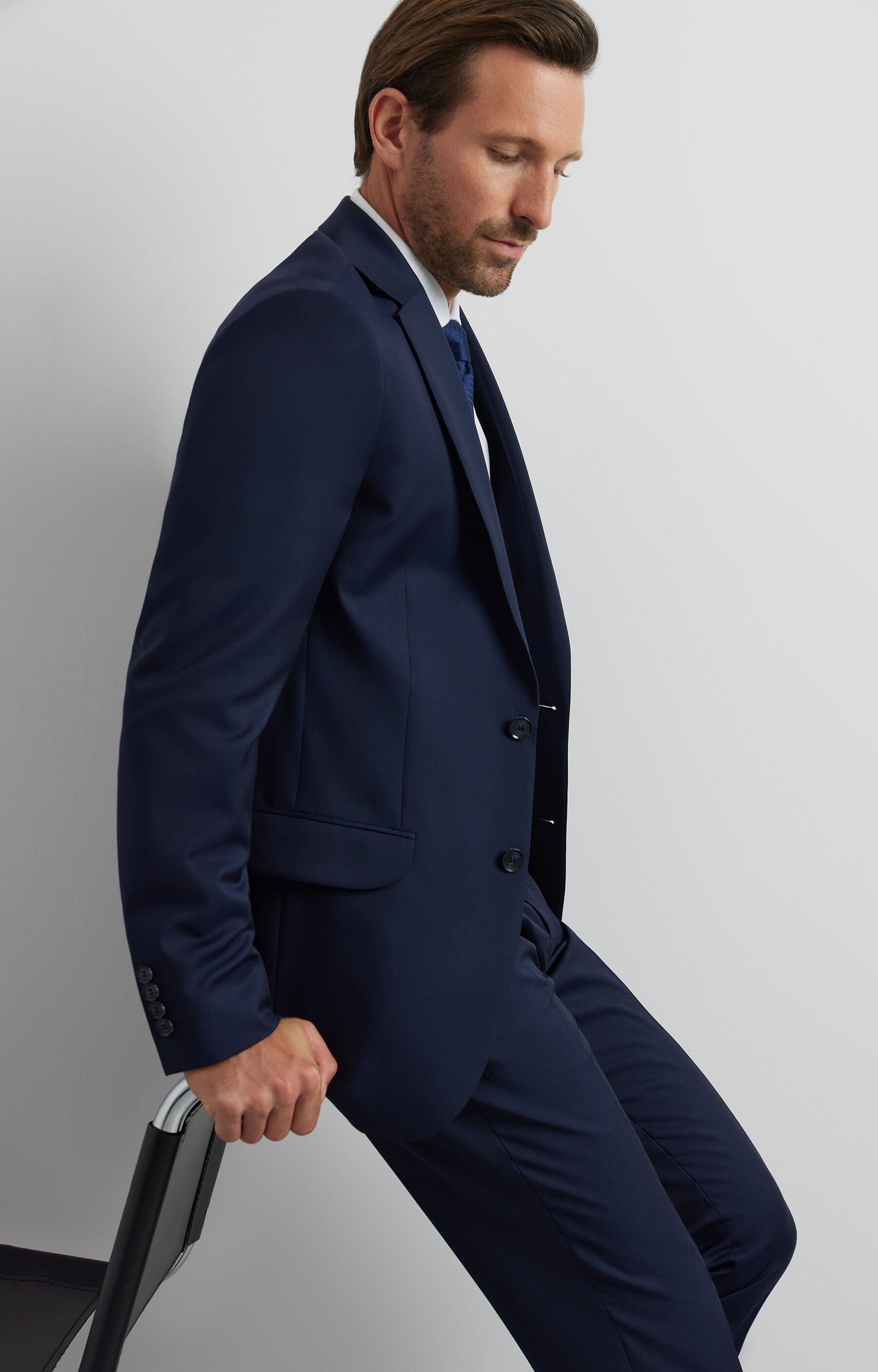 Niebieska marynarka - set VISTULA - 8