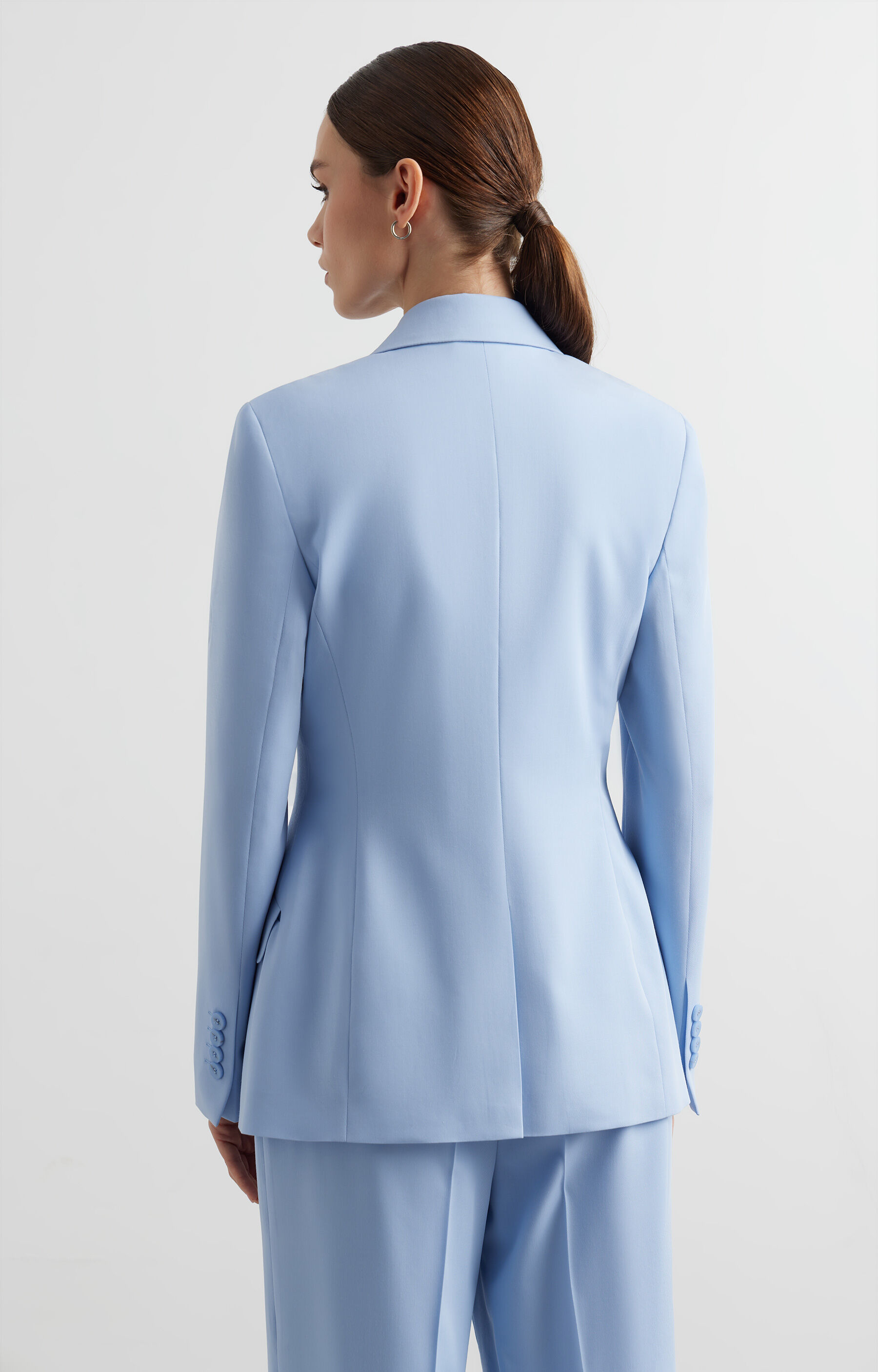 Dwurzędowa marynarka slim do garnituru - Mix&Match - 3