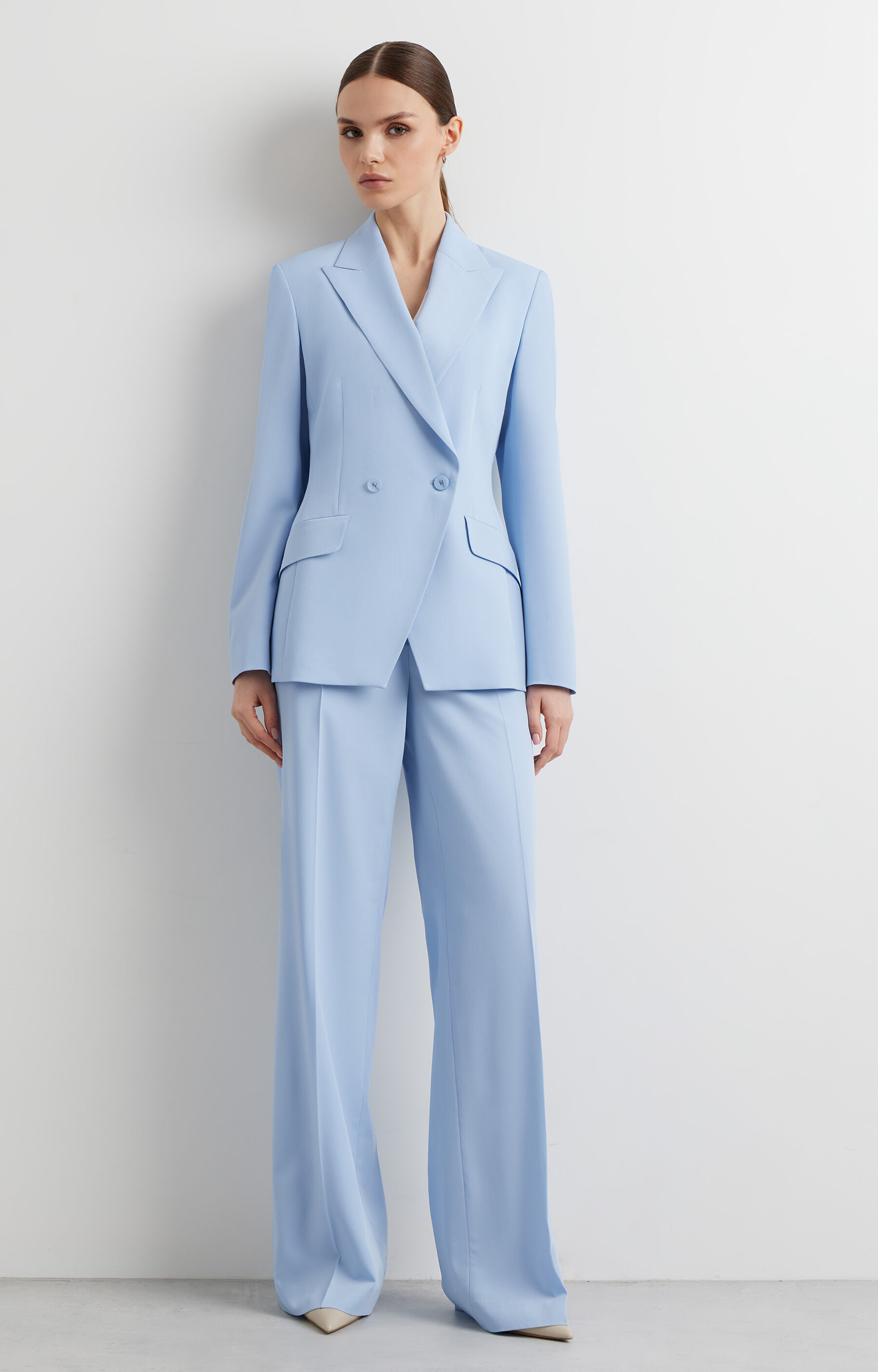 Dwurzędowa marynarka slim do garnituru - Mix&Match - 2