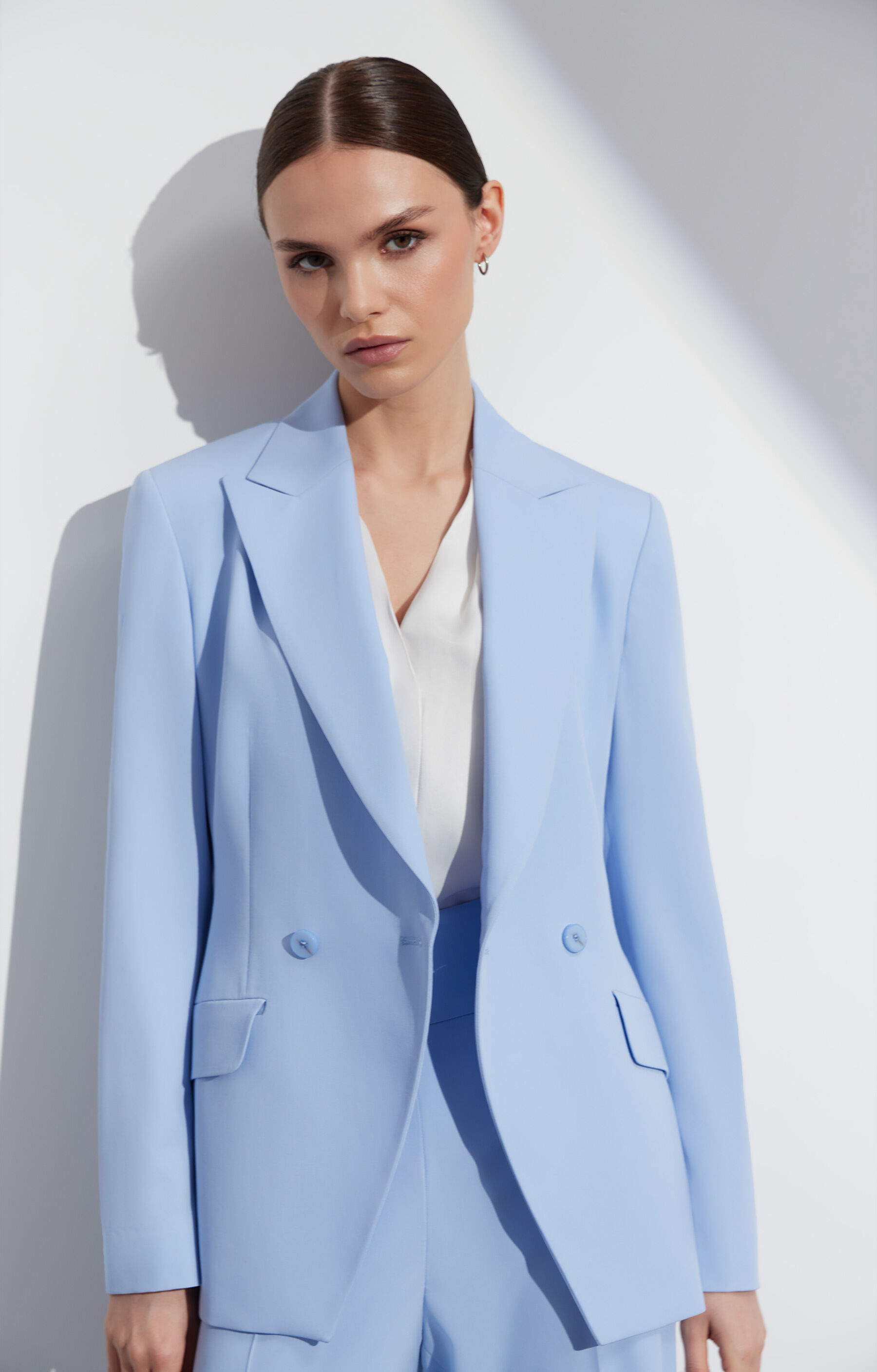 Dwurzędowa marynarka slim do garnituru - Mix&Match - 9