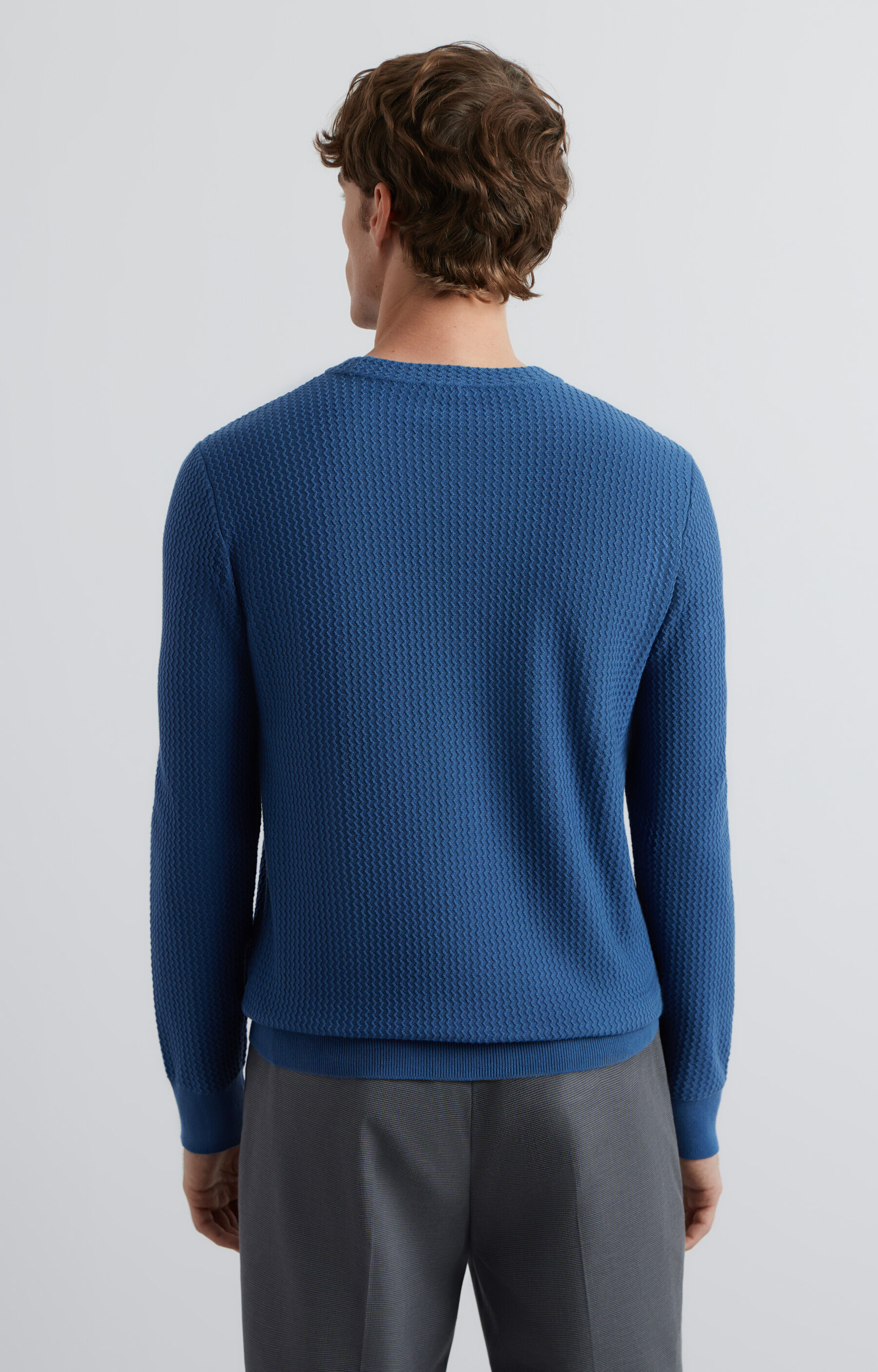 Sweter w mikrowzór - 3