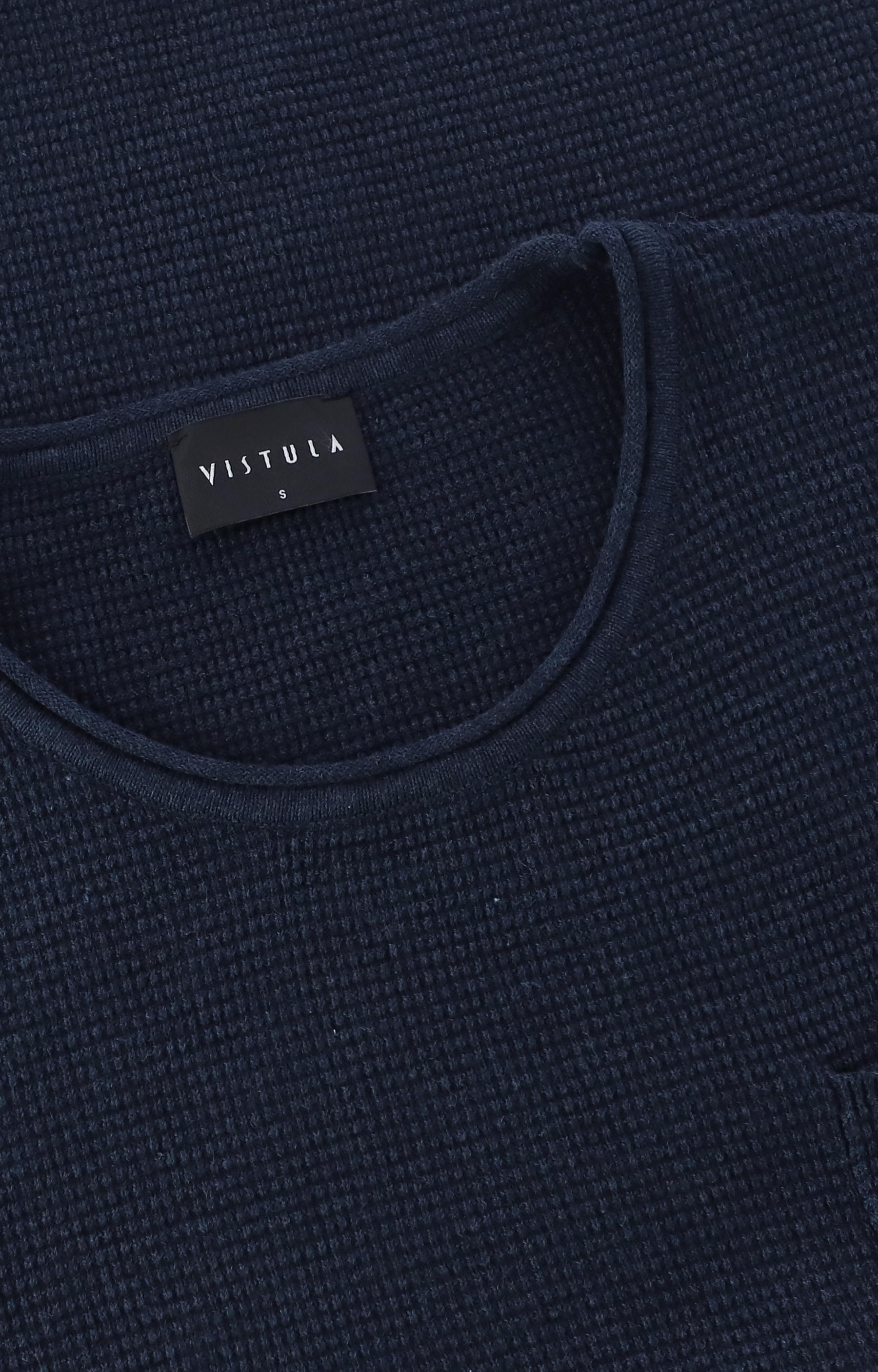 Bawełniany sweter round-neck - 5