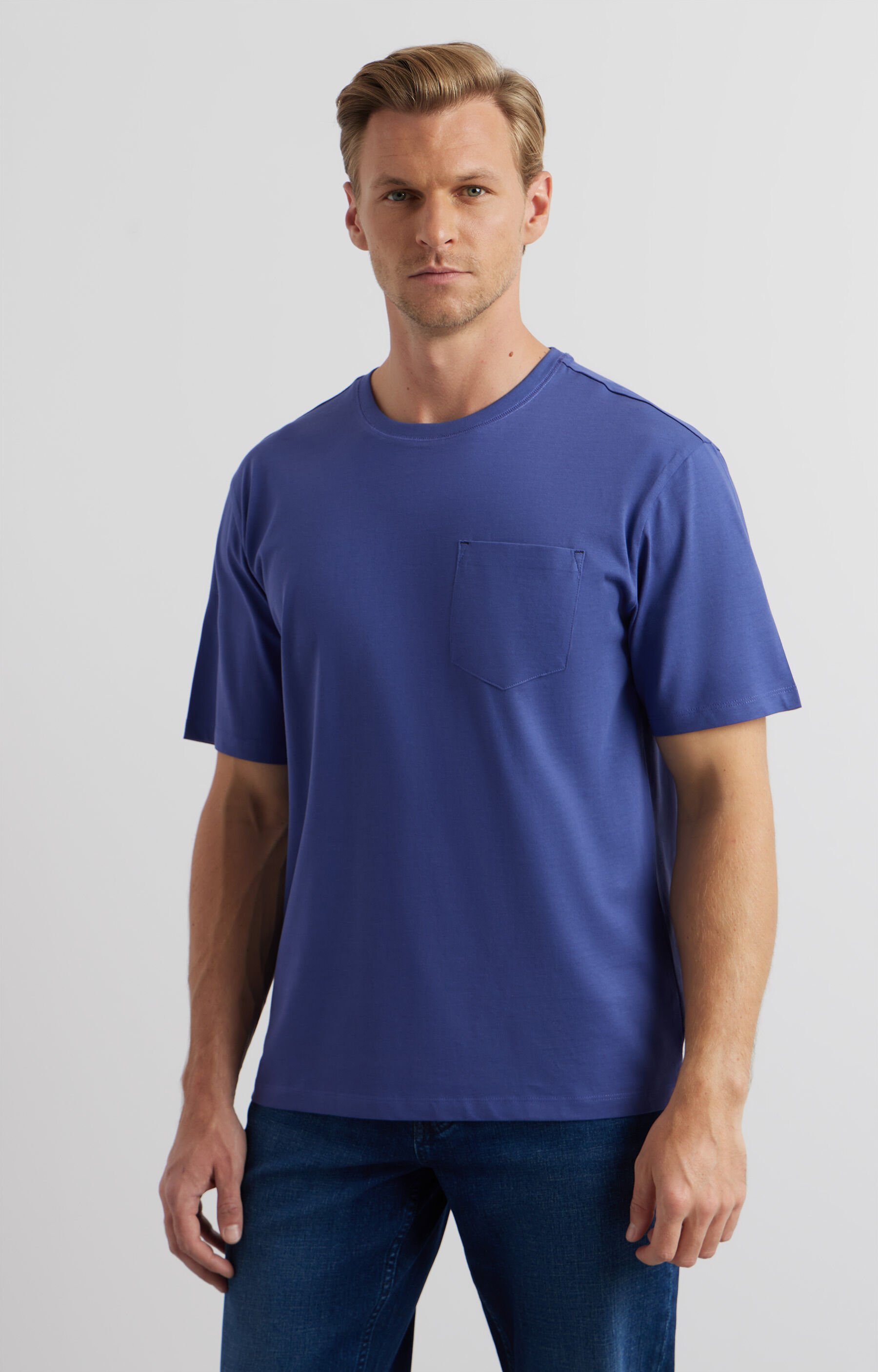Gładki t-shirt