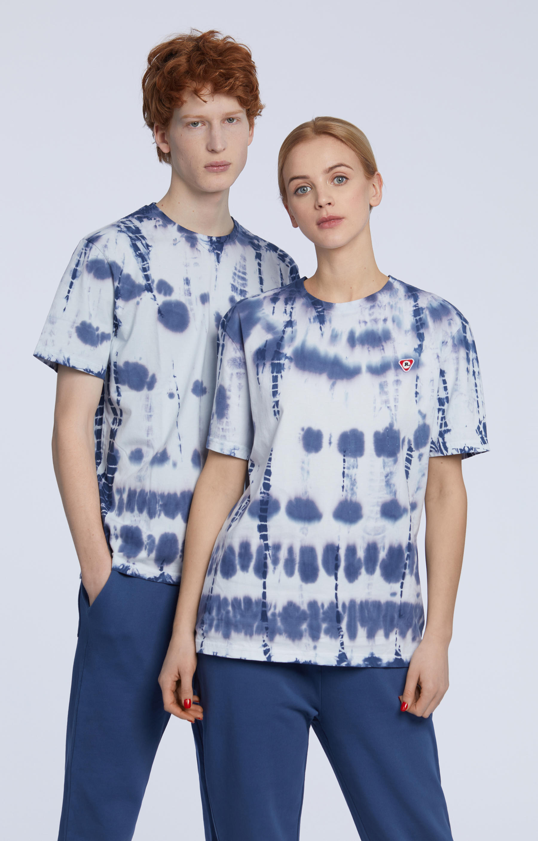 T-shirt farbowany ręcznie