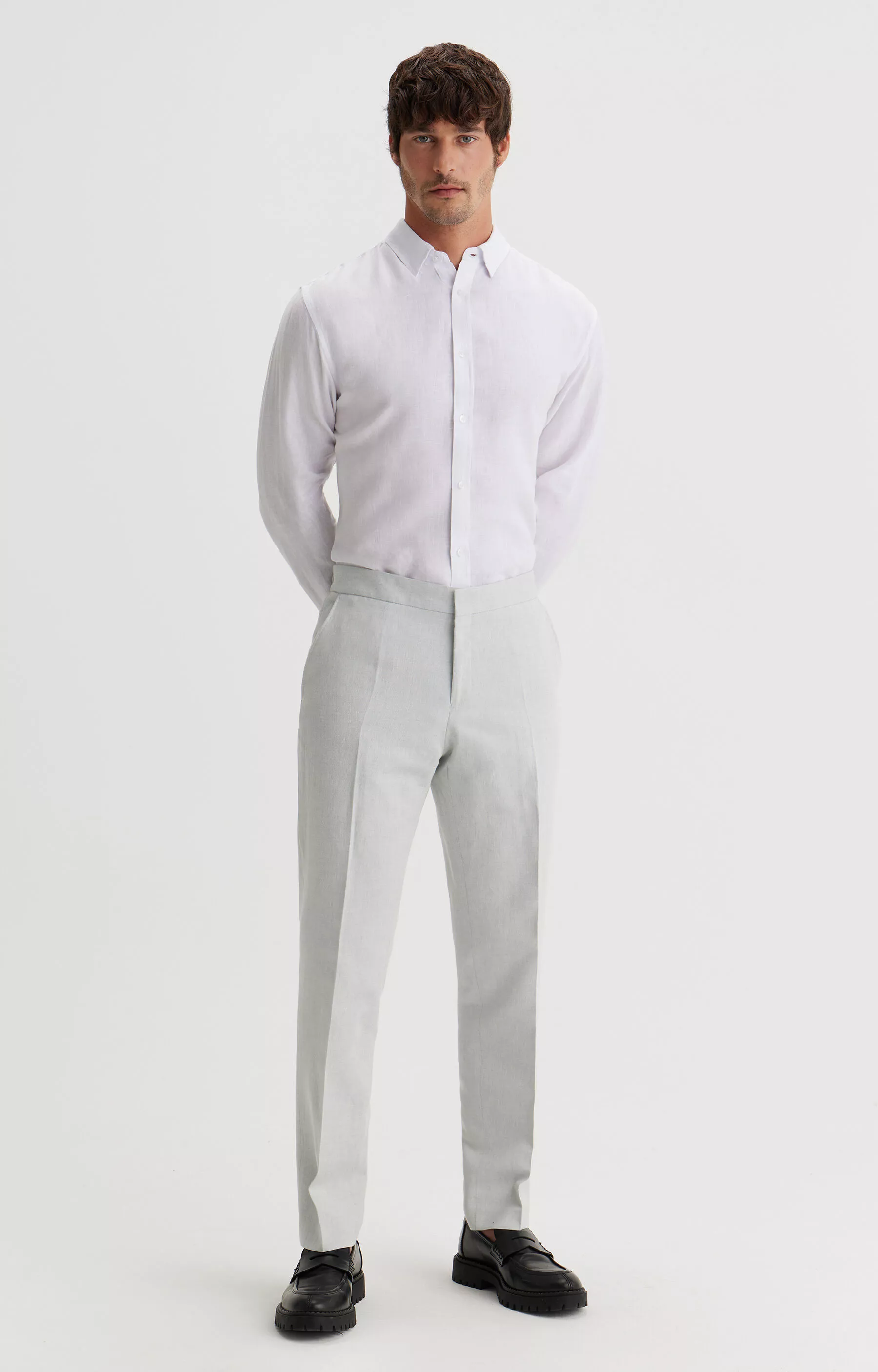 SUAVELE 【SV-0109】PANTS Szare spodnie VISTULA | Vistula