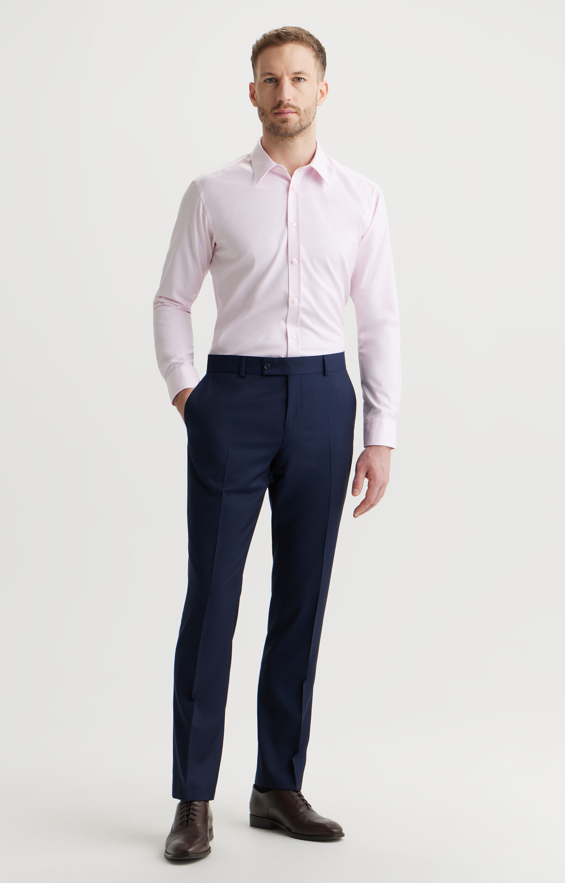 Niebieskie spodnie - set VISTULA