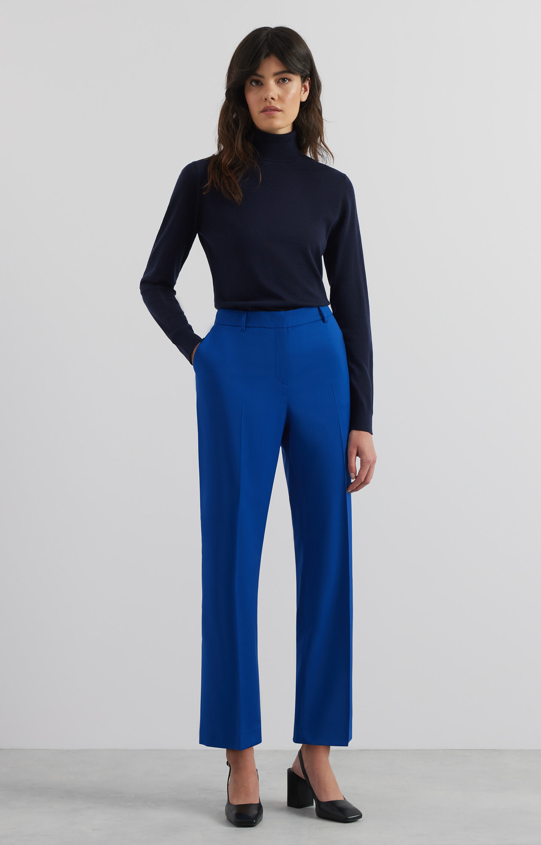 Spodnie slim do garnituru - Mix&Match - 3