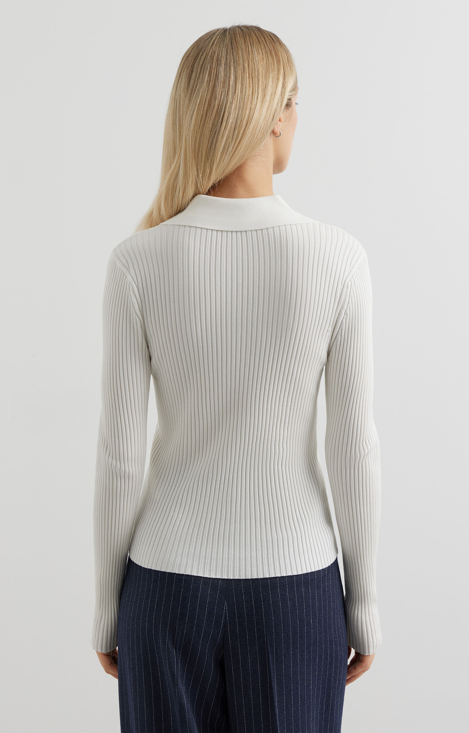 Sweter w prążek - 3