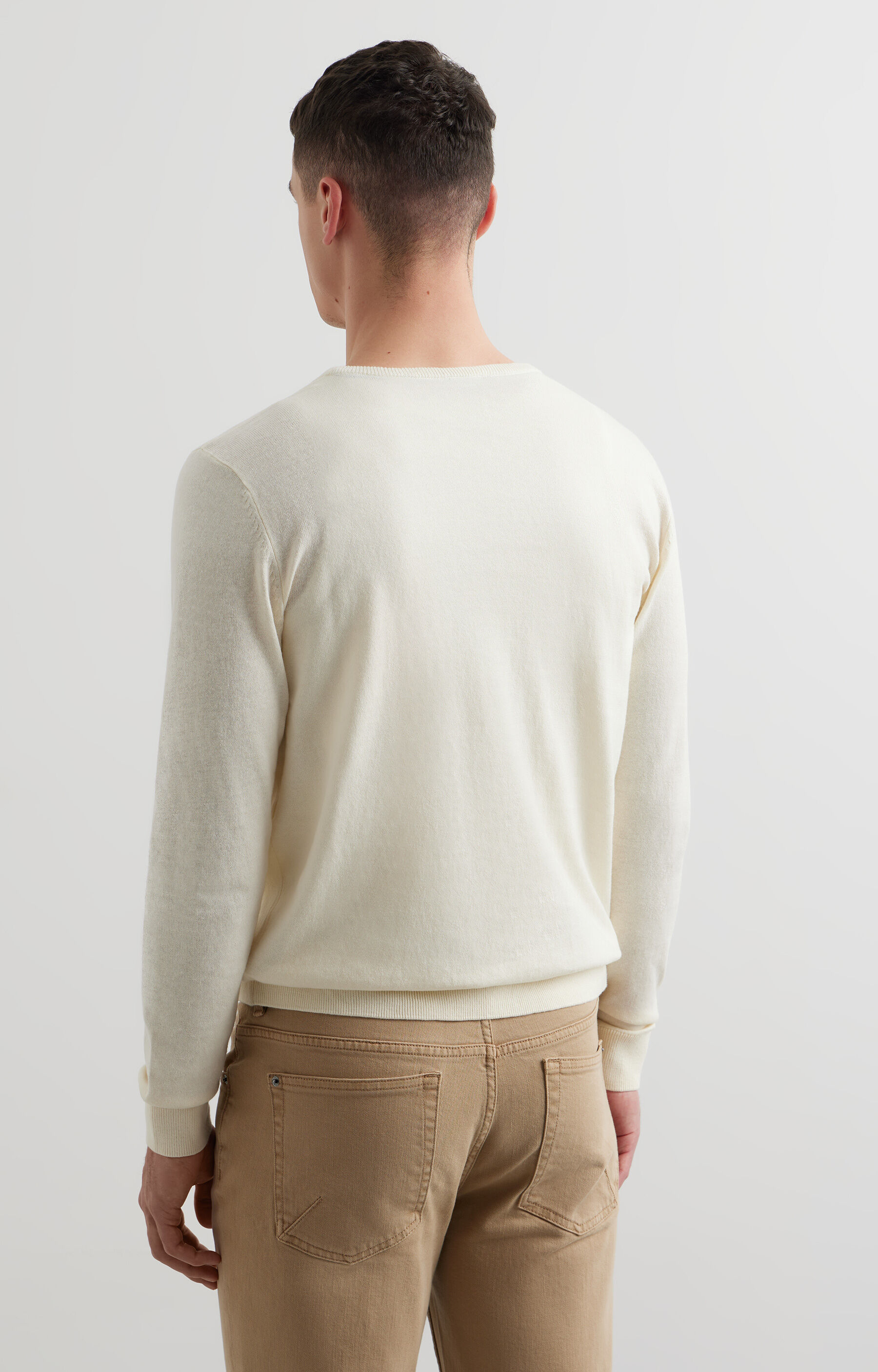 Sweter v-neck - 3