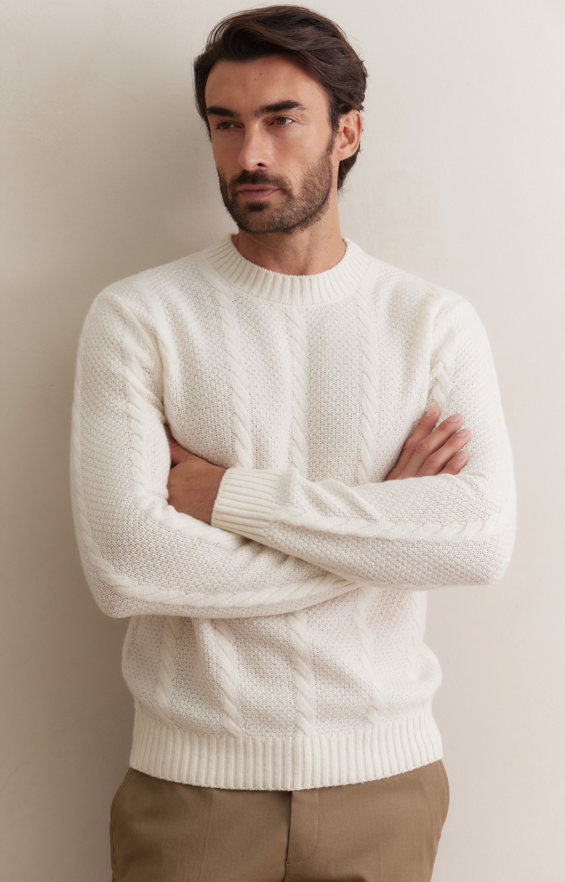 Sweter w geometryczny wzór - 5
