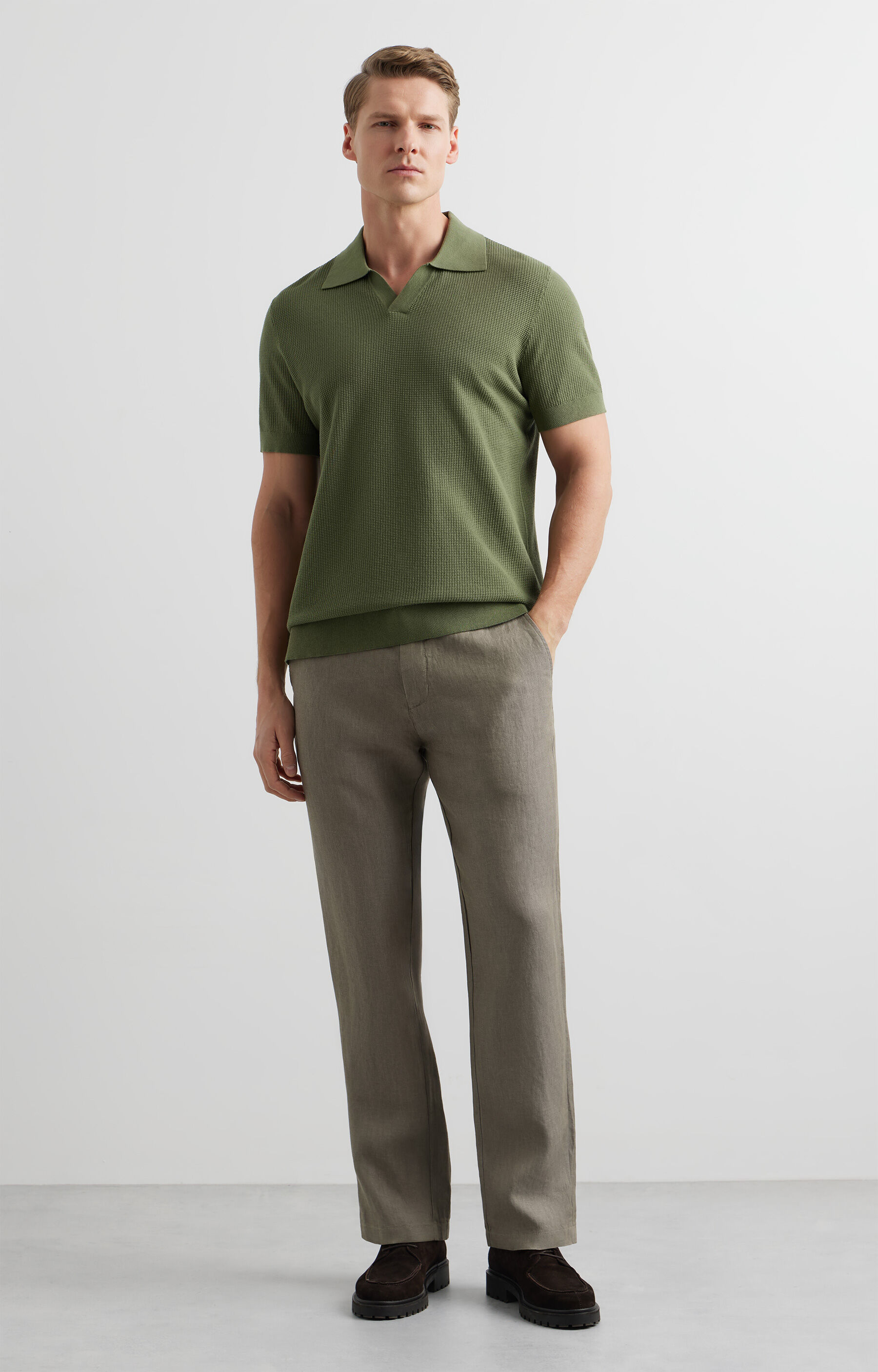 Polo swetrowe regular - 4