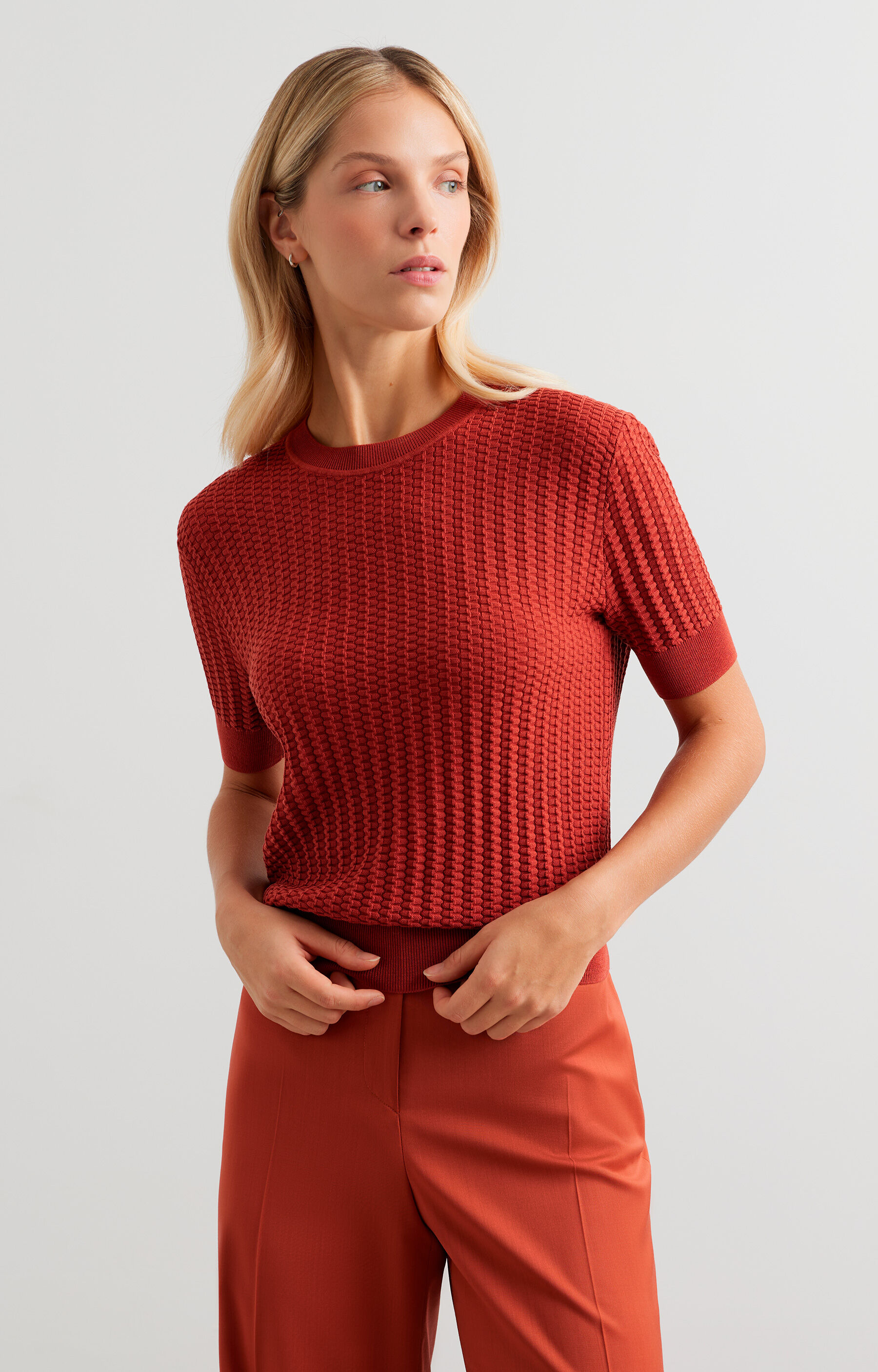 T-shirt z jedwabiem - 6