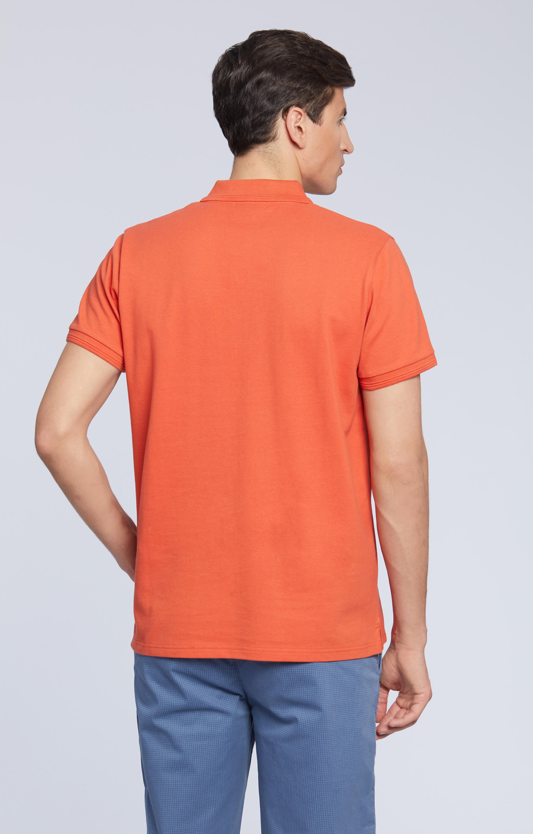 Bawełniane polo z logo - 3