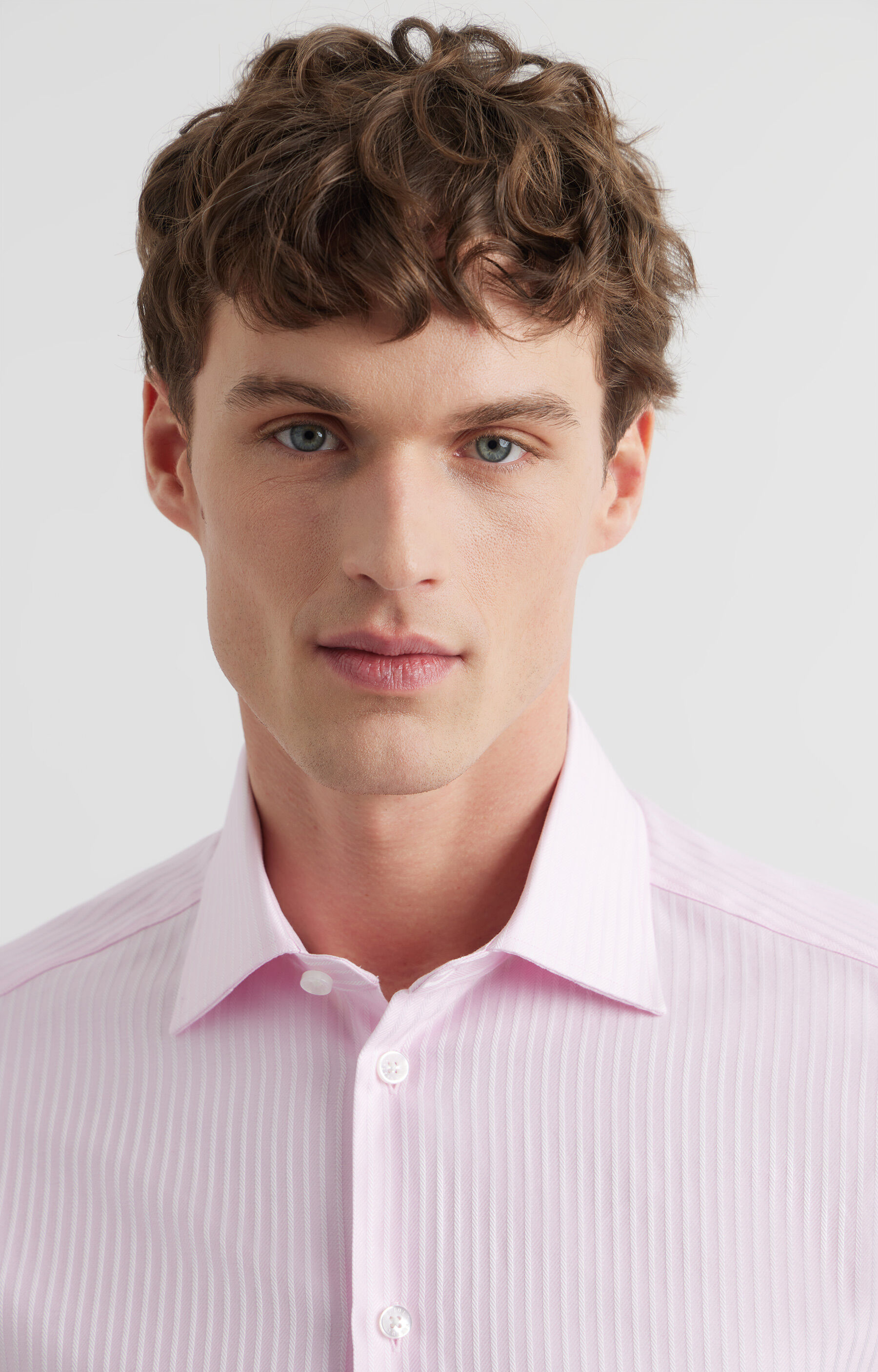 Koszula slim w prążek - 3