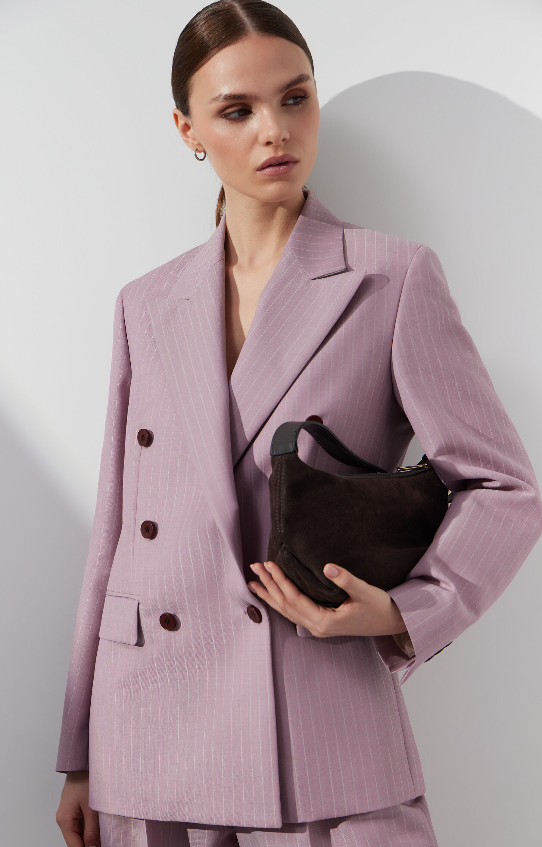 Dwurzędowa marynarka slim do garnituru - Mix&Match - 6