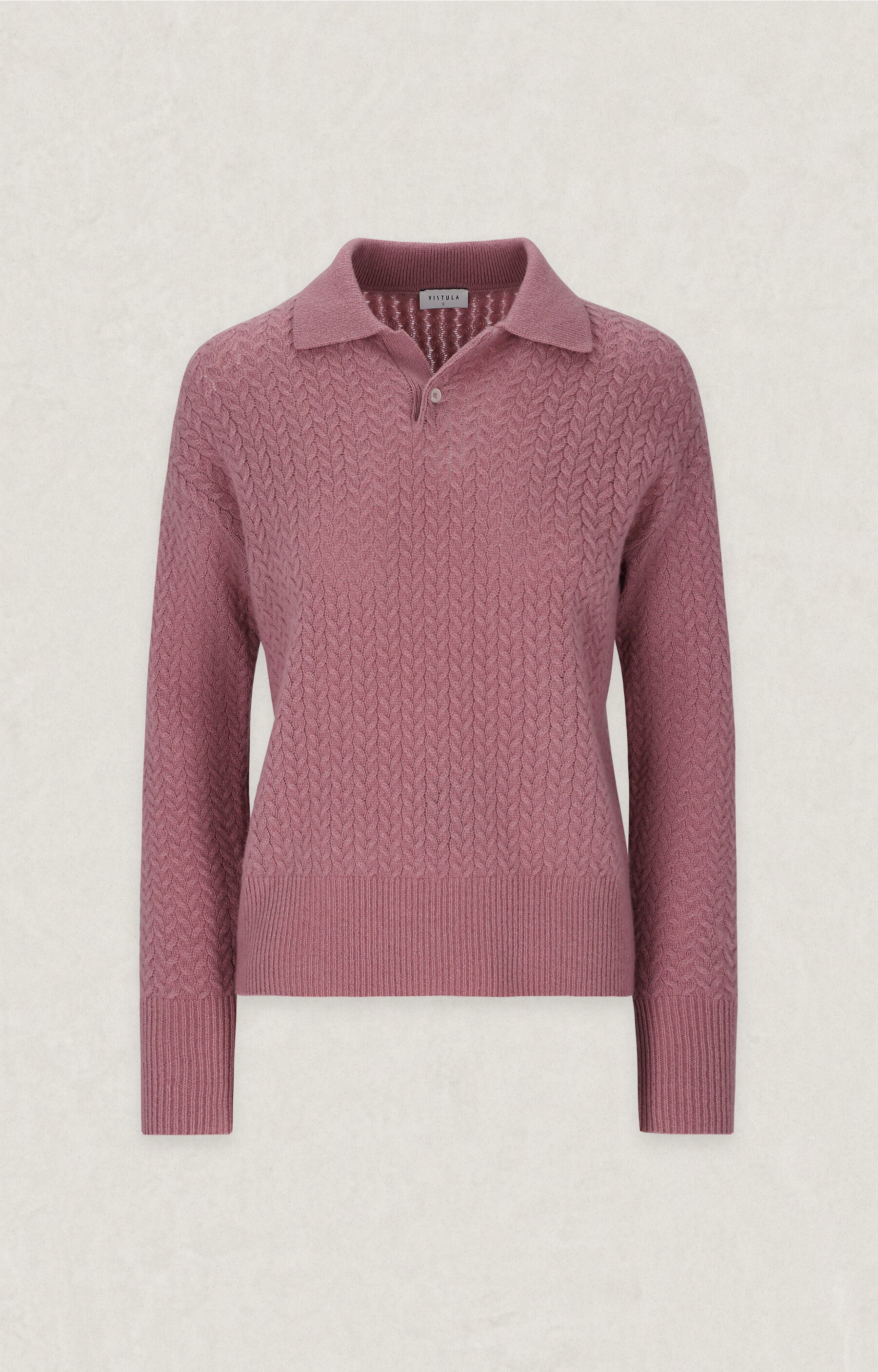 Sweter o warkoczowym splocie - 2