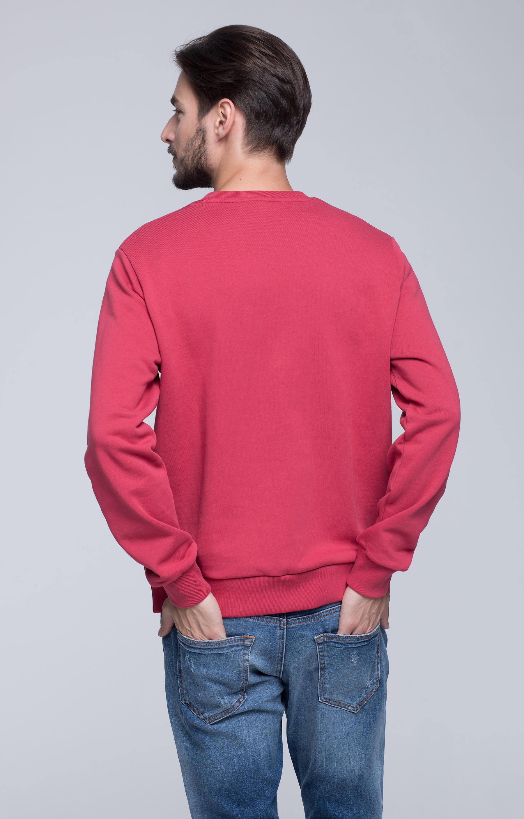 Bluza typu round-neck z logo - 3