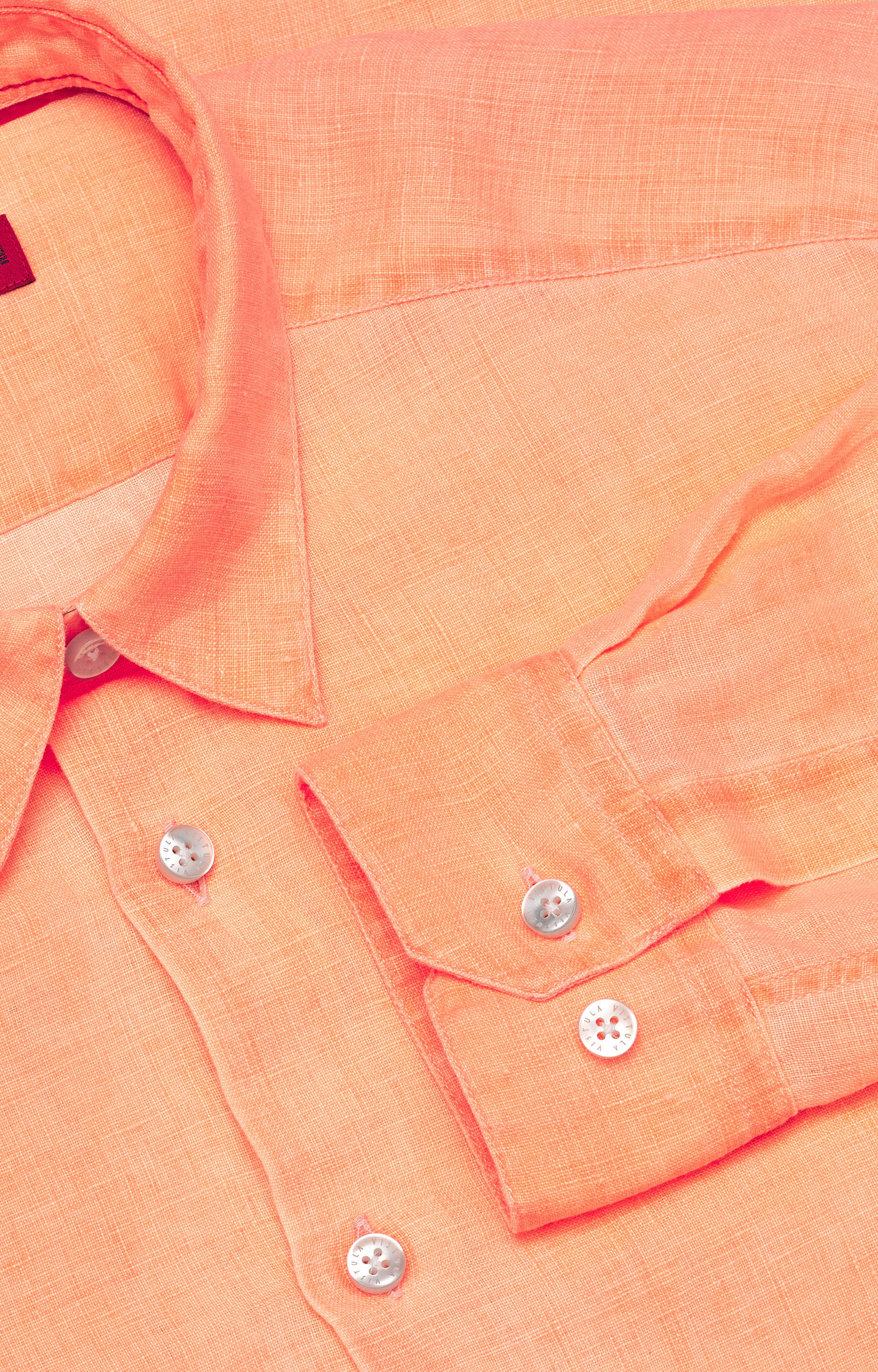 Dopasowana koszula, kołnierz kryty button down - 2