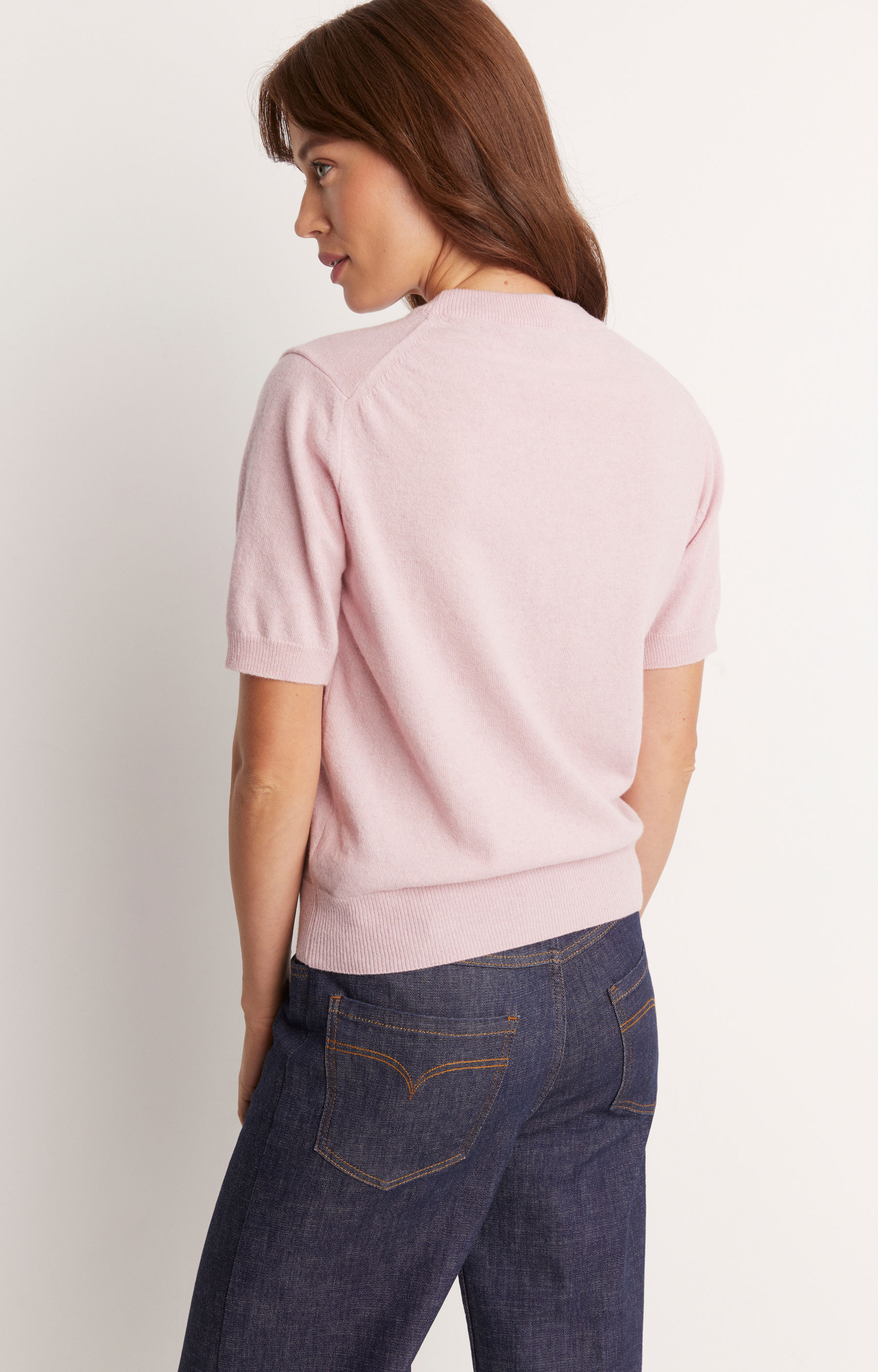 Sweter round-neck z wełny merino - 3