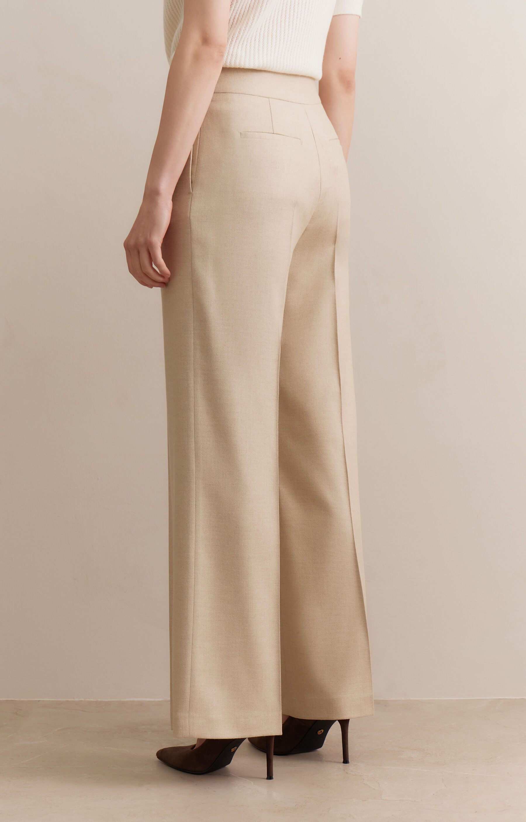 Spodnie relaxed fit do garnituru - Mix&Match - 4