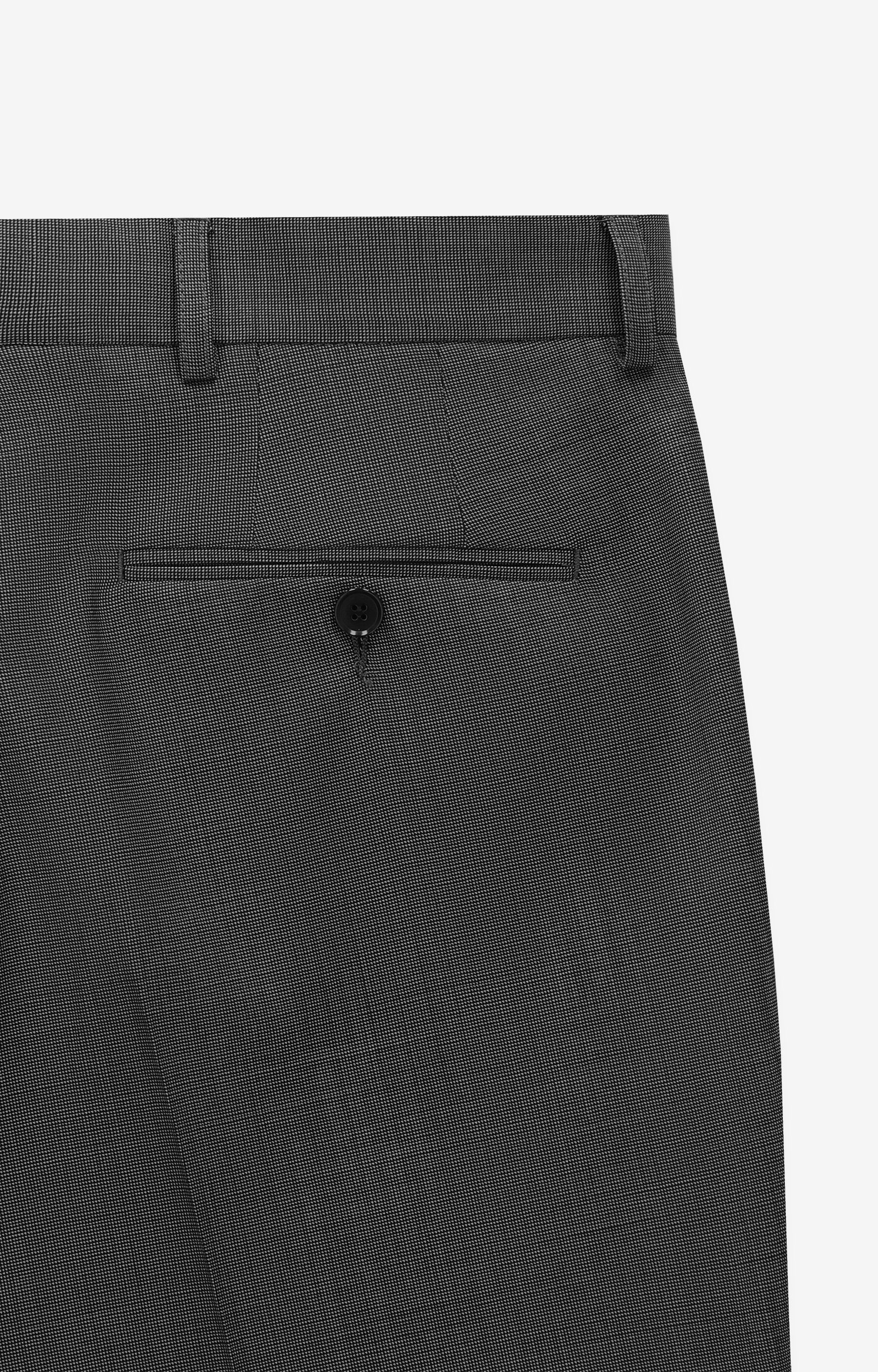 MIX & MATCH - Spodnie super slim z włoskiej wełny Super 100's