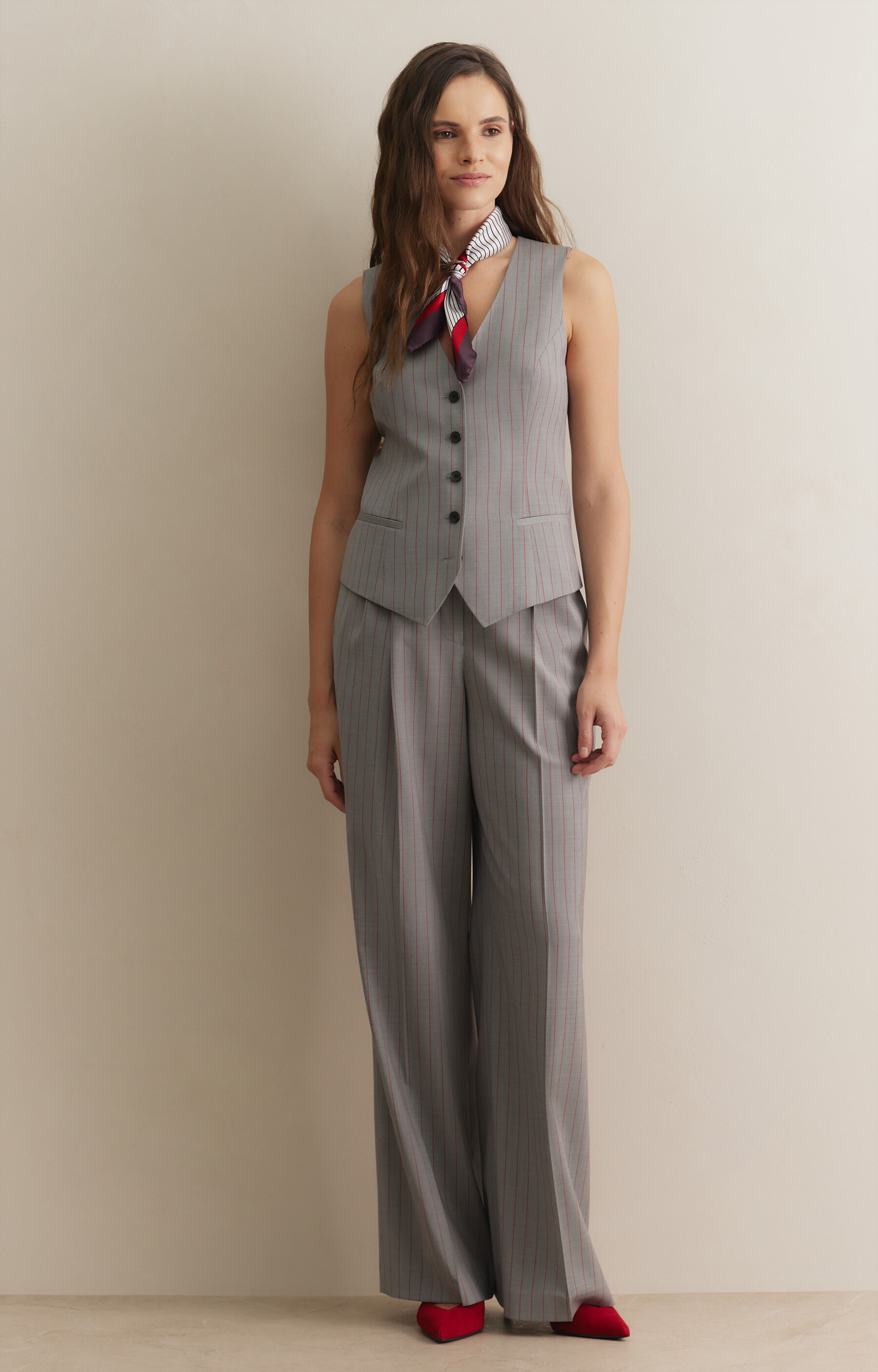 Kamizelka slim do garnituru - Mix&Match - 3