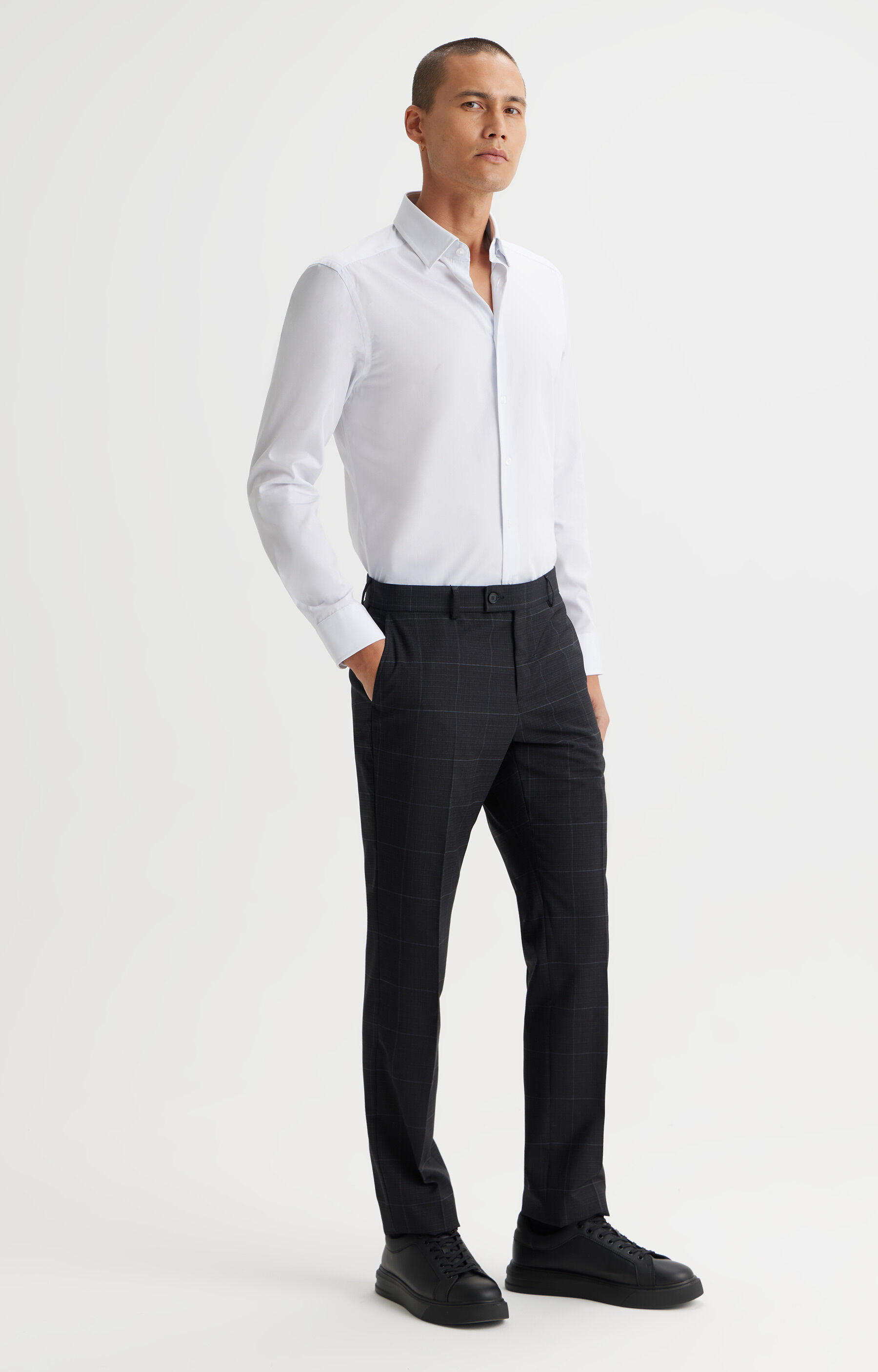 Bawełniana koszula slim fit