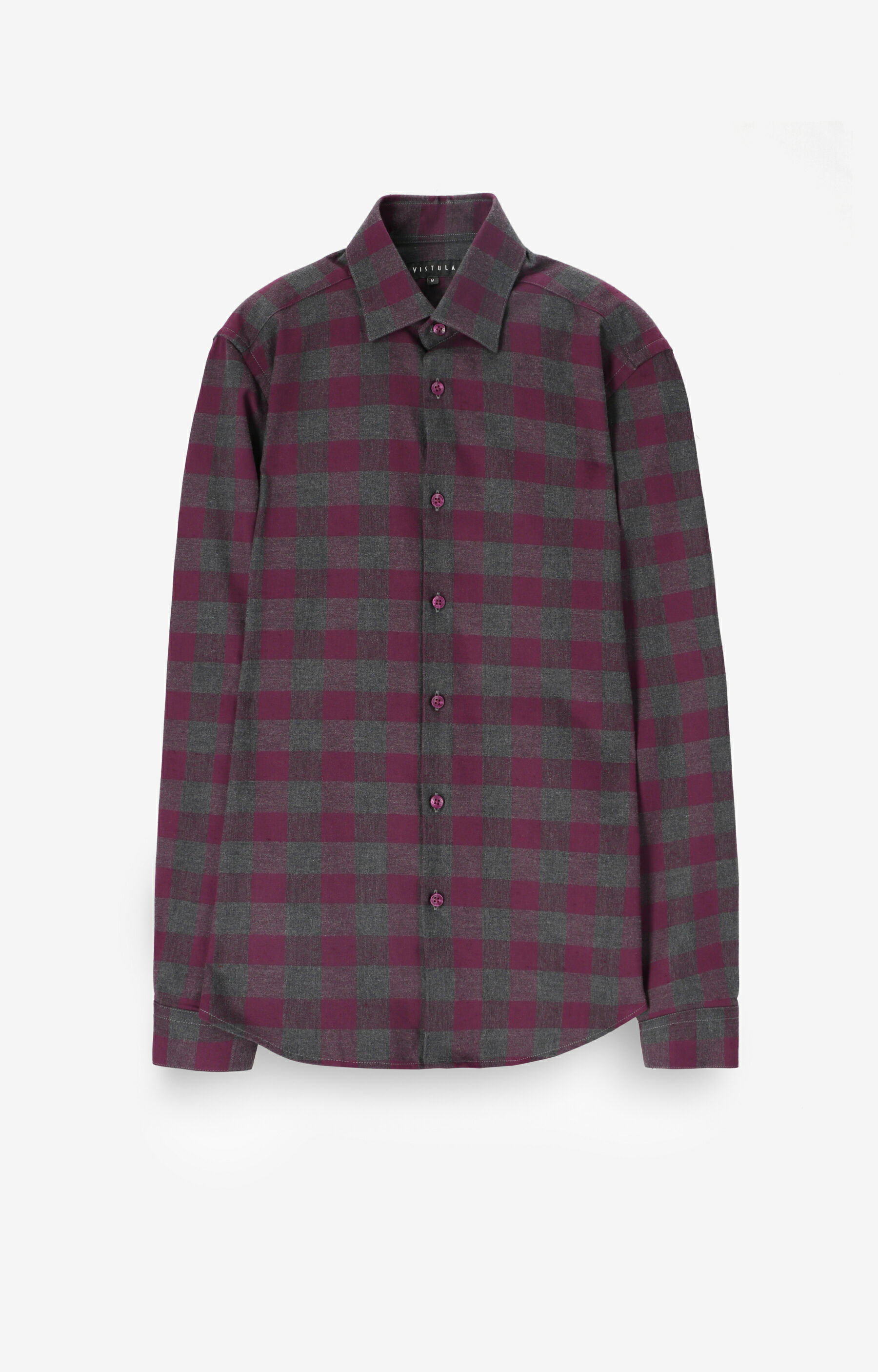 Flanelowa koszula super slim - 2