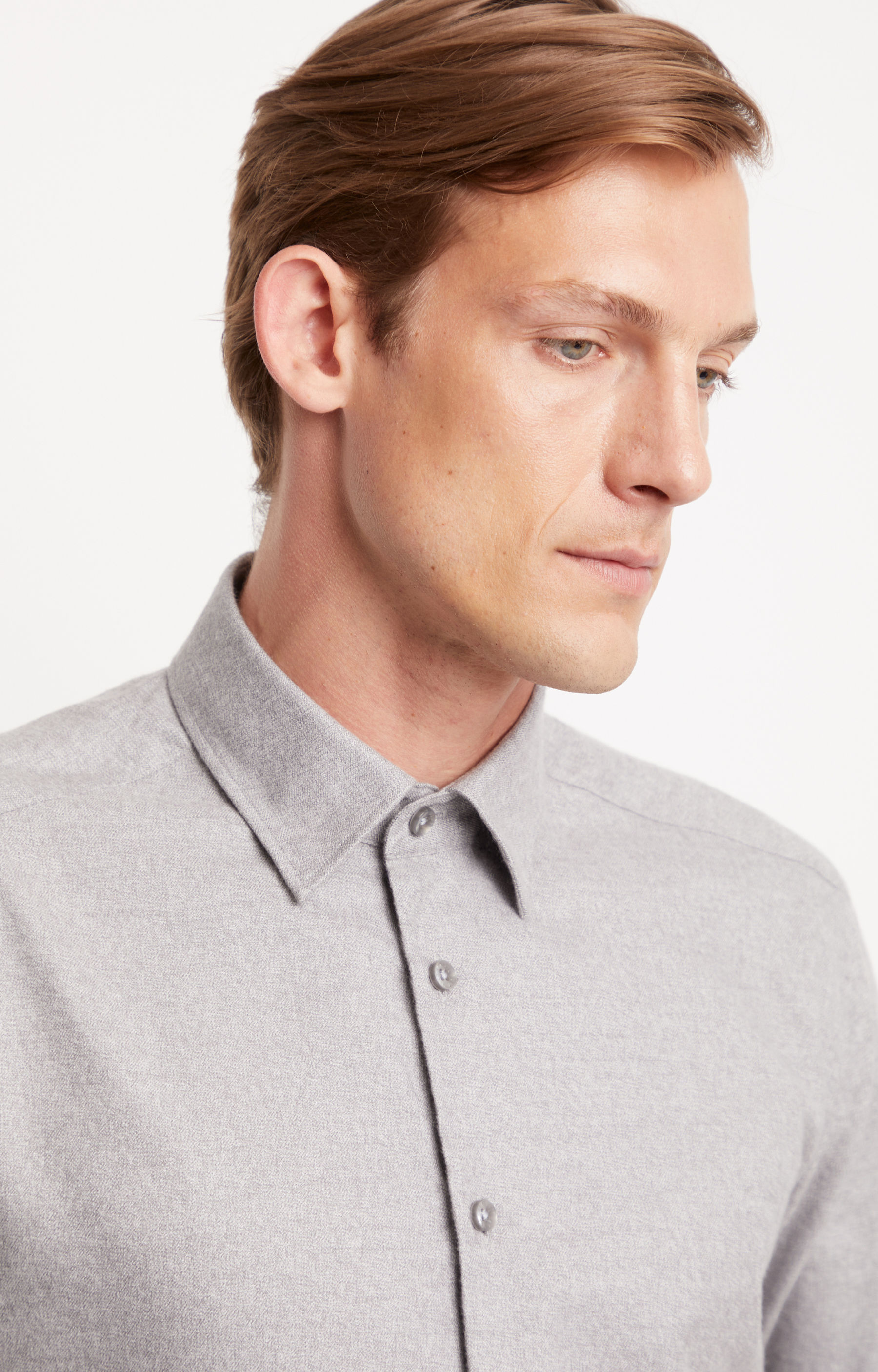 Flanelowa koszula slim fit - 4