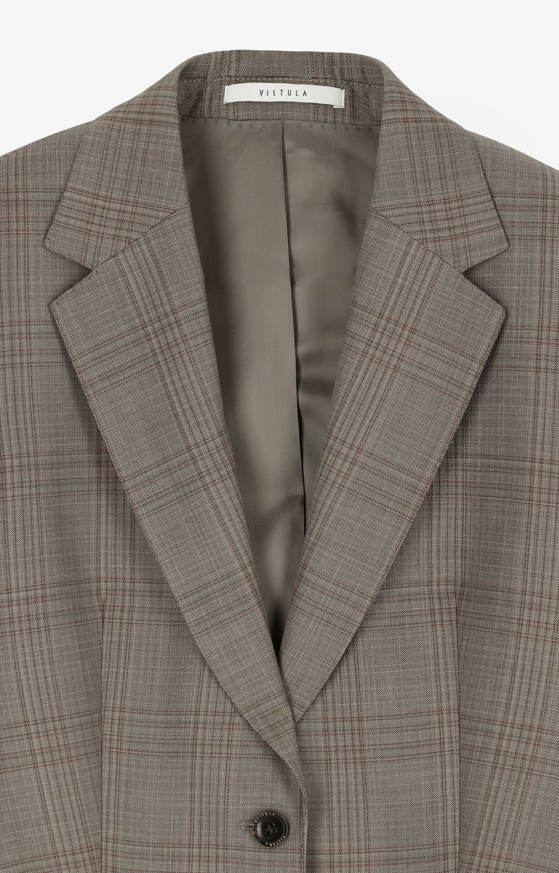 Marynarka slim fit w kratę - 6