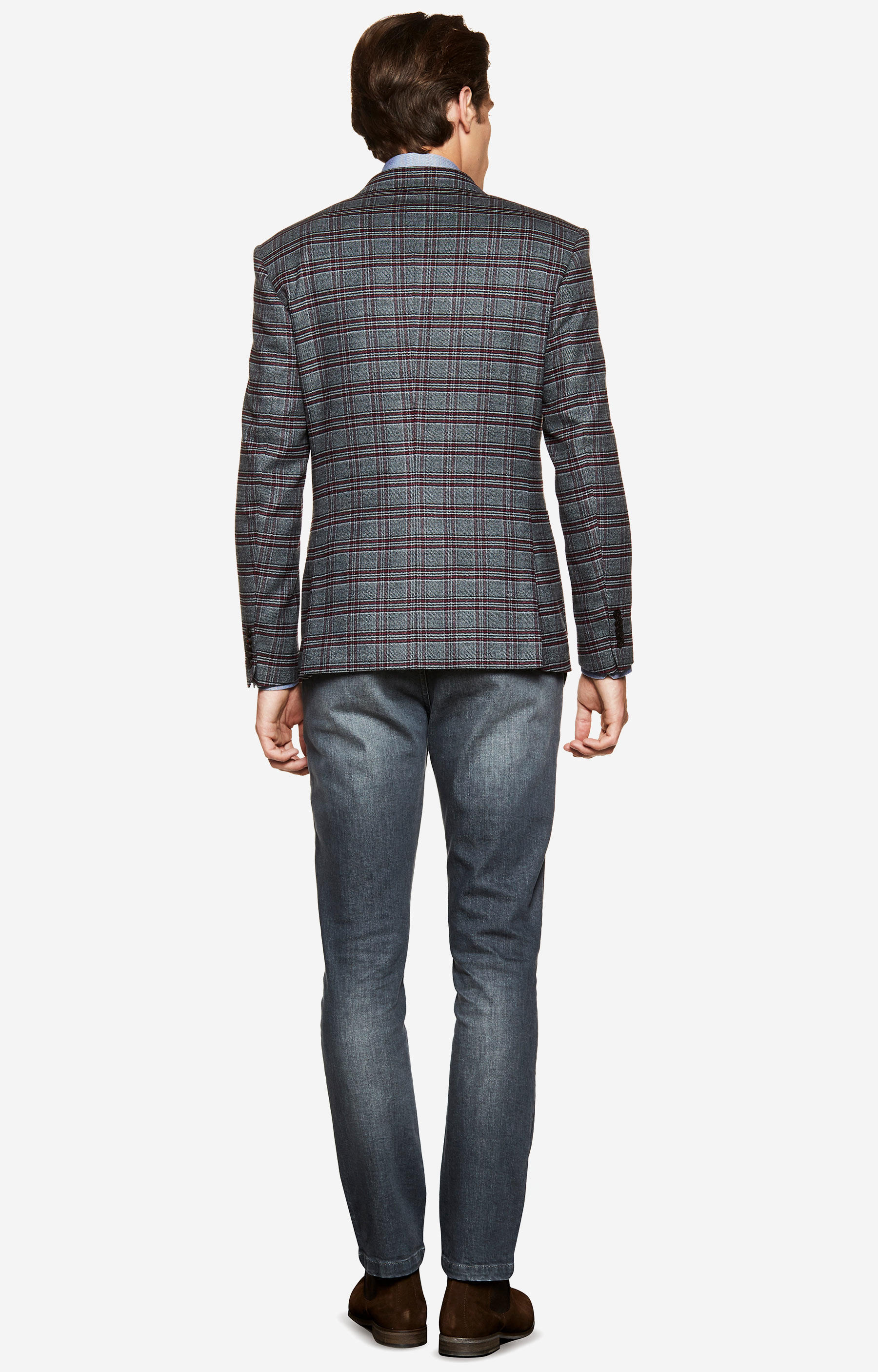 Marynarka HENLEY STANDARD SOLO VISTULA RED - 3