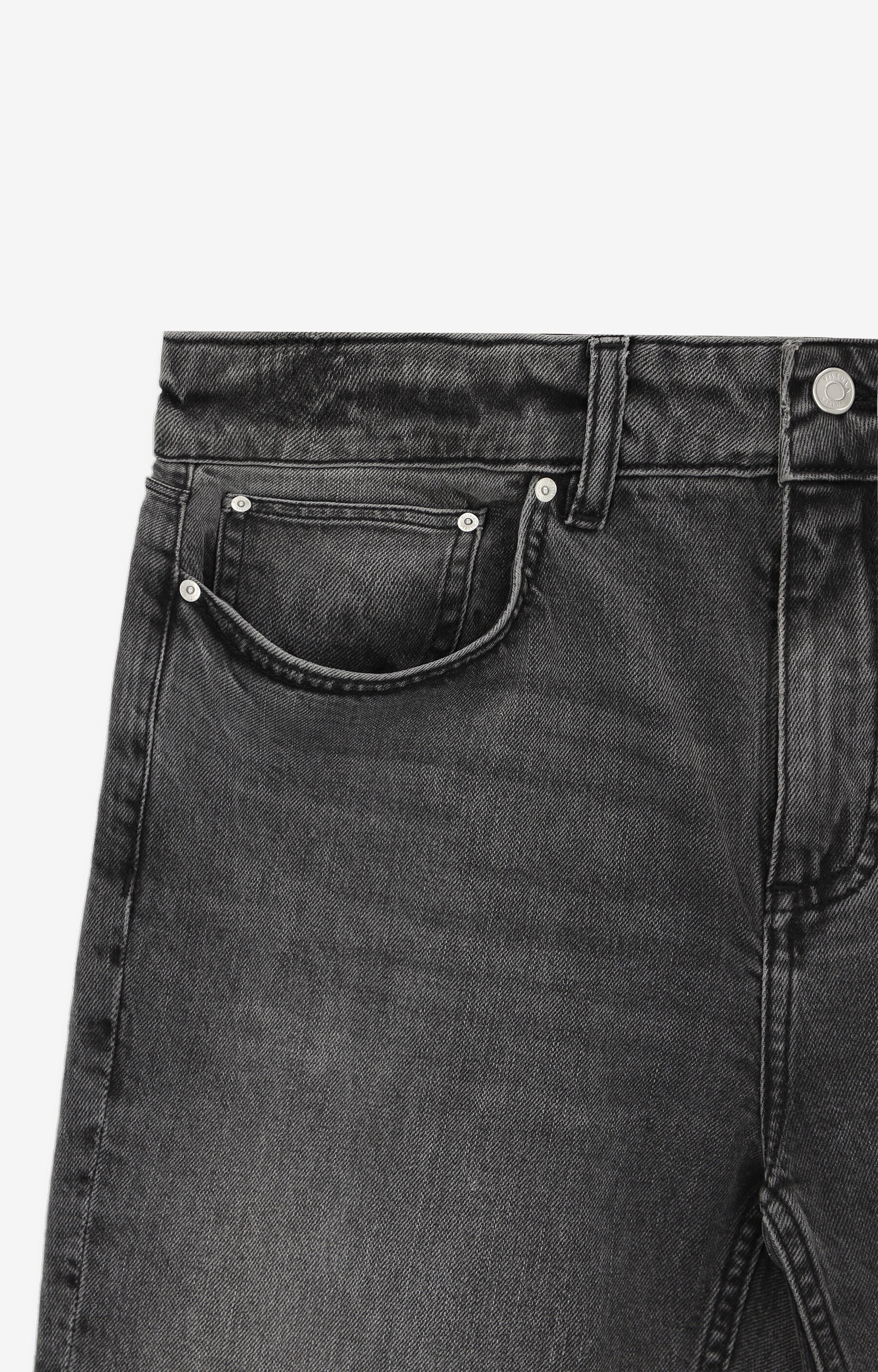 Bawełniane jeansy slim fit - 7