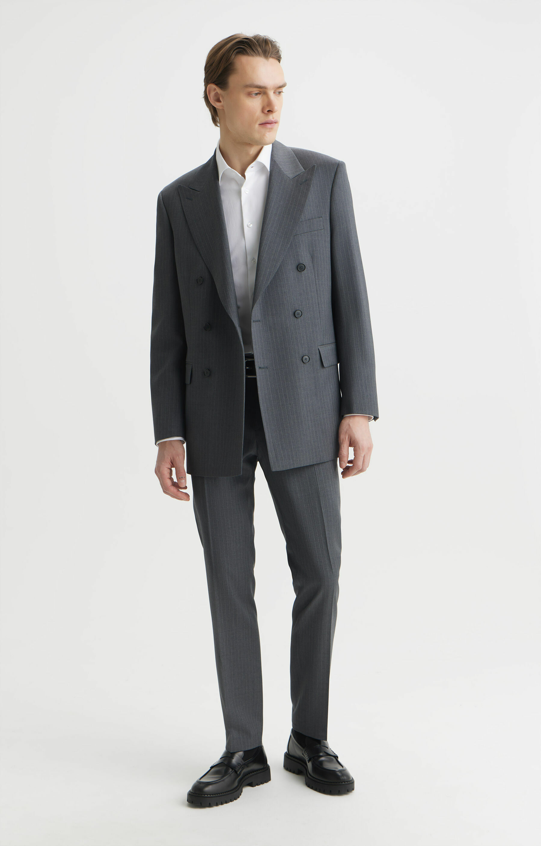 Spodnie super slim do garnituru - Mix&Match
