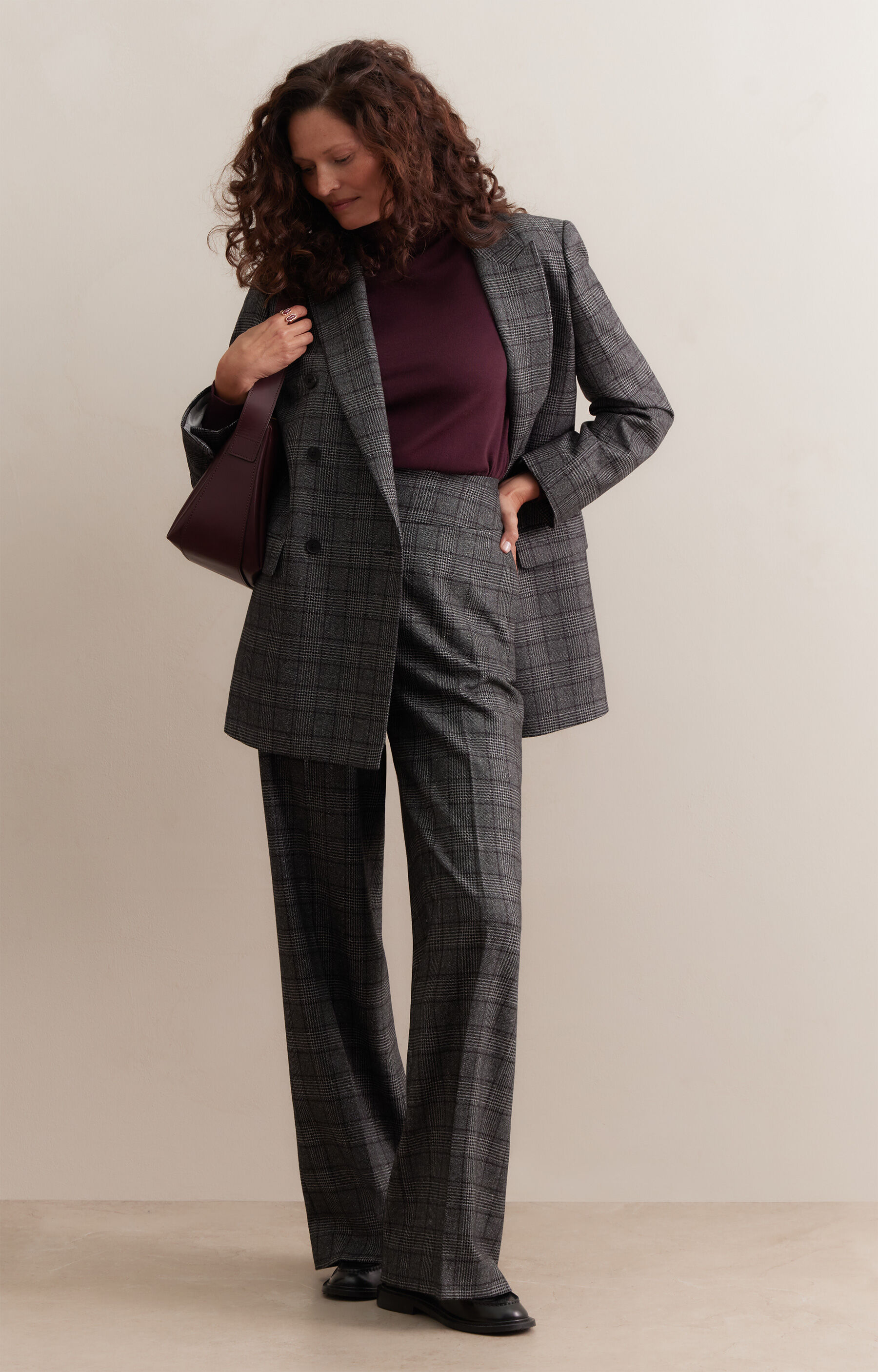 Spodnie slim do garnituru - Mix&Match - 4