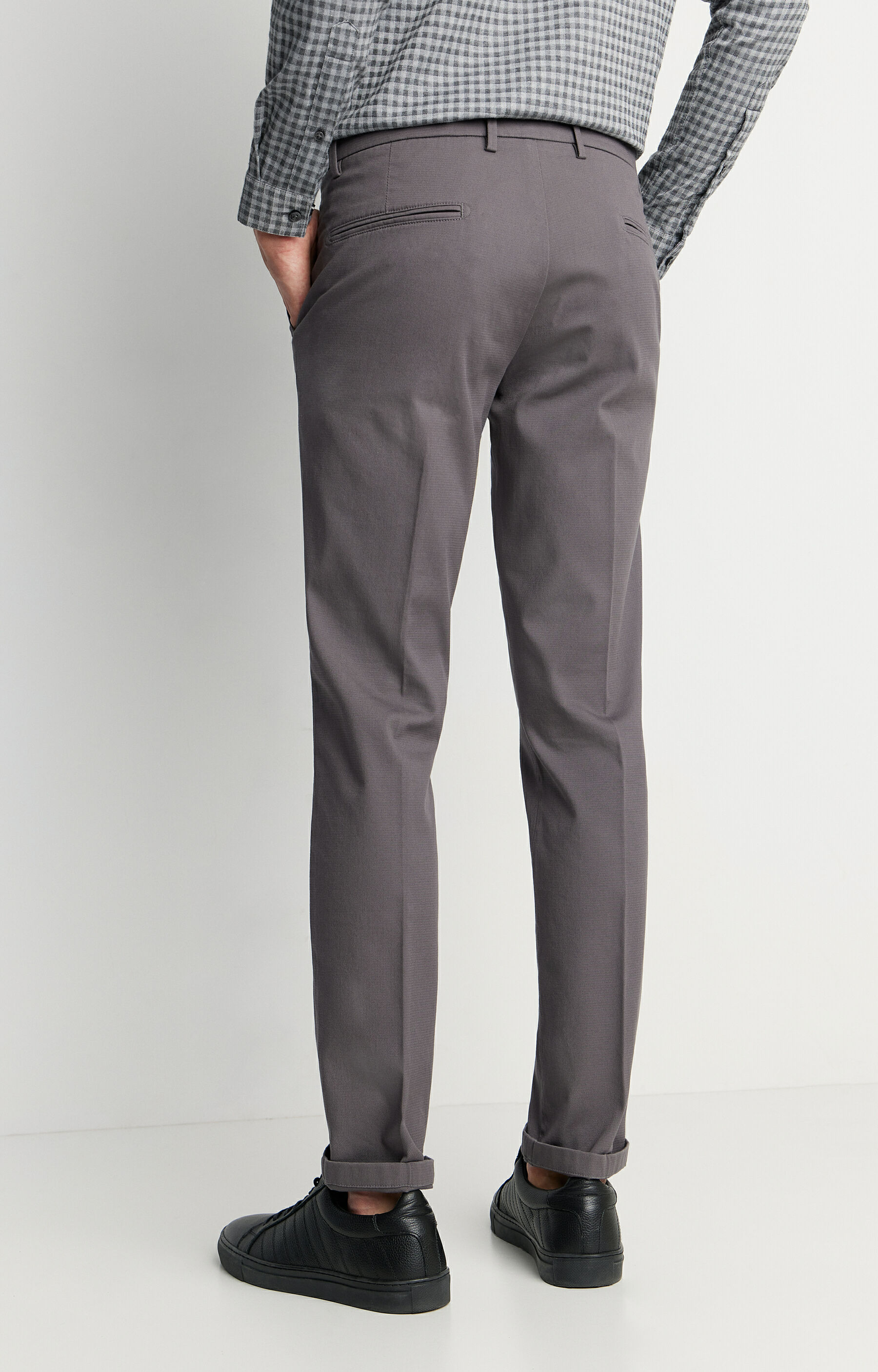 Chinosy o kroju slim fit - 4