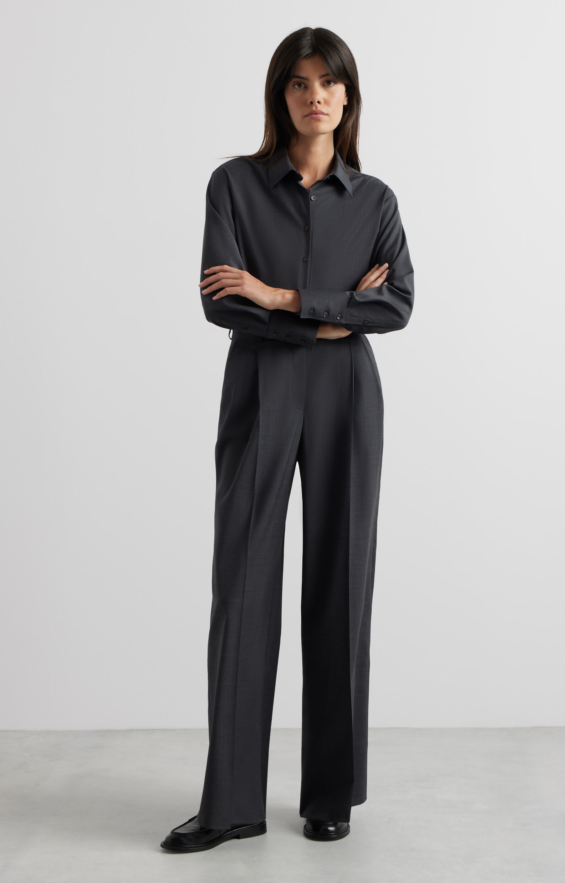 Spodnie wide leg