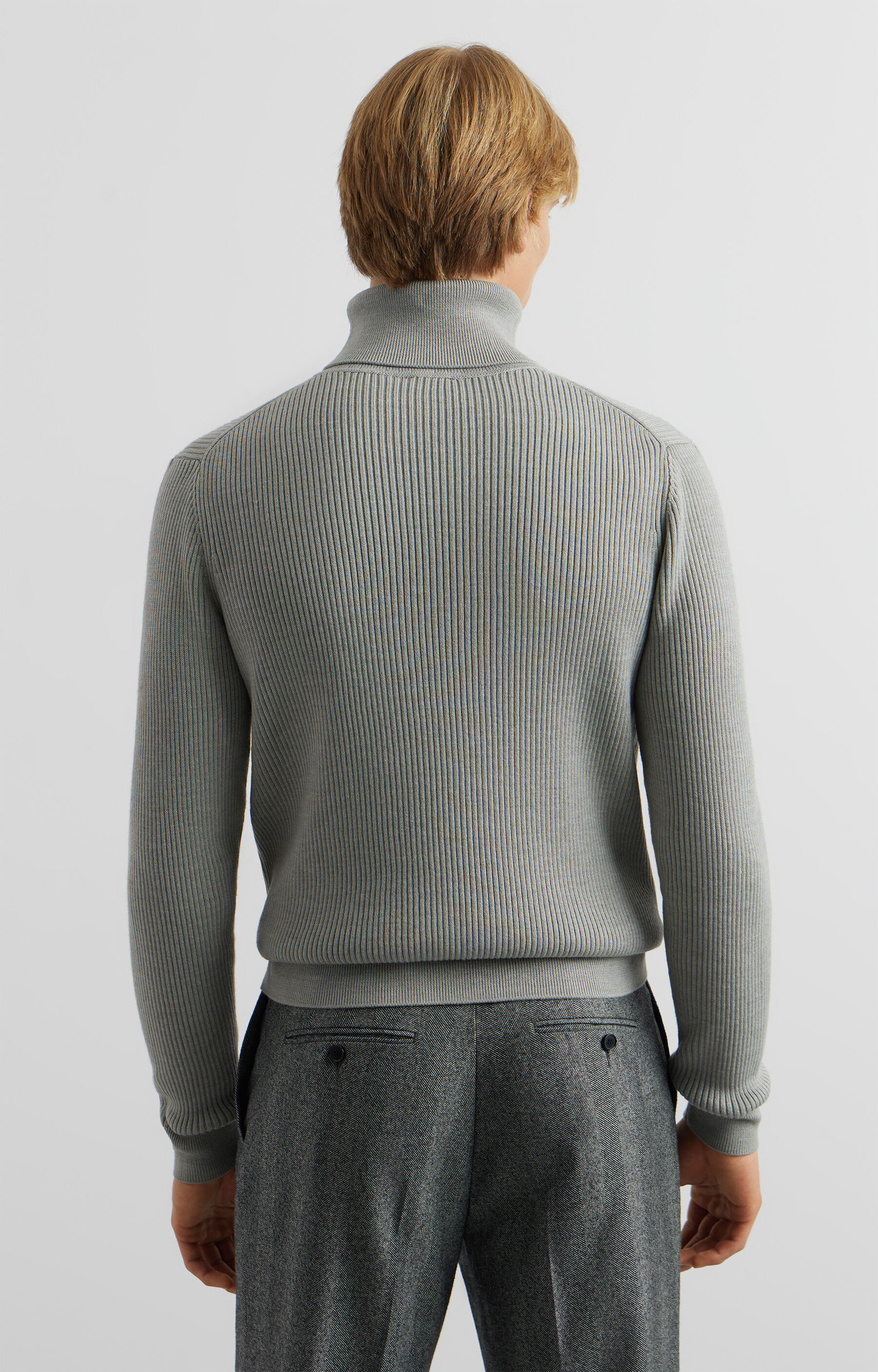 Prążkowany golf - 3