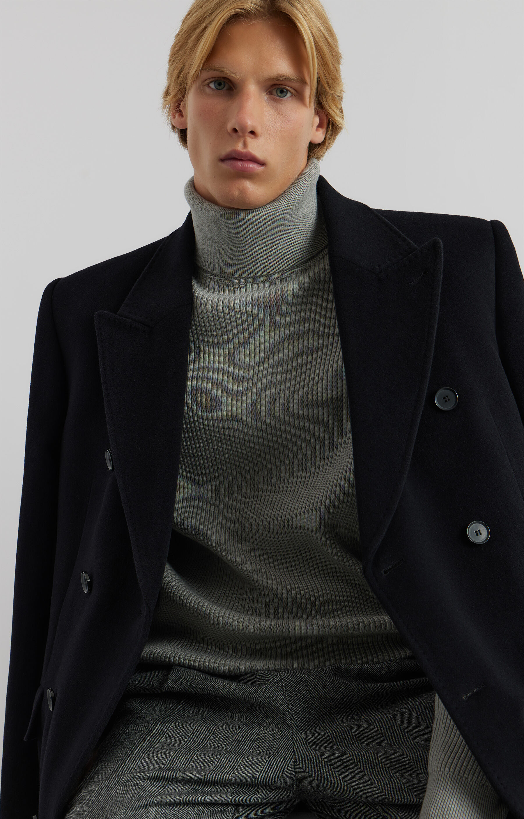 Prążkowany golf - 7