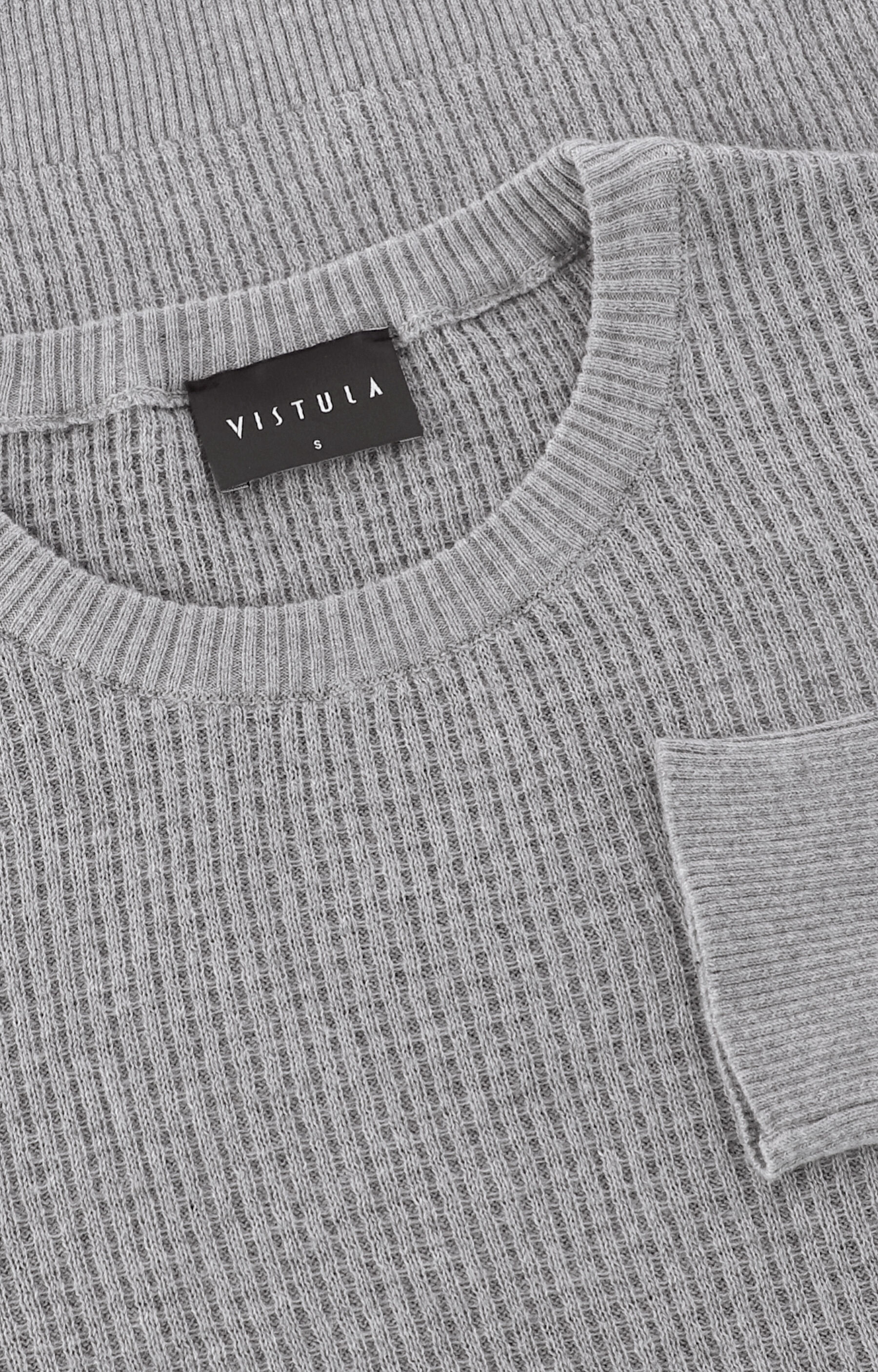 Bawełniany sweter round-neck - 4