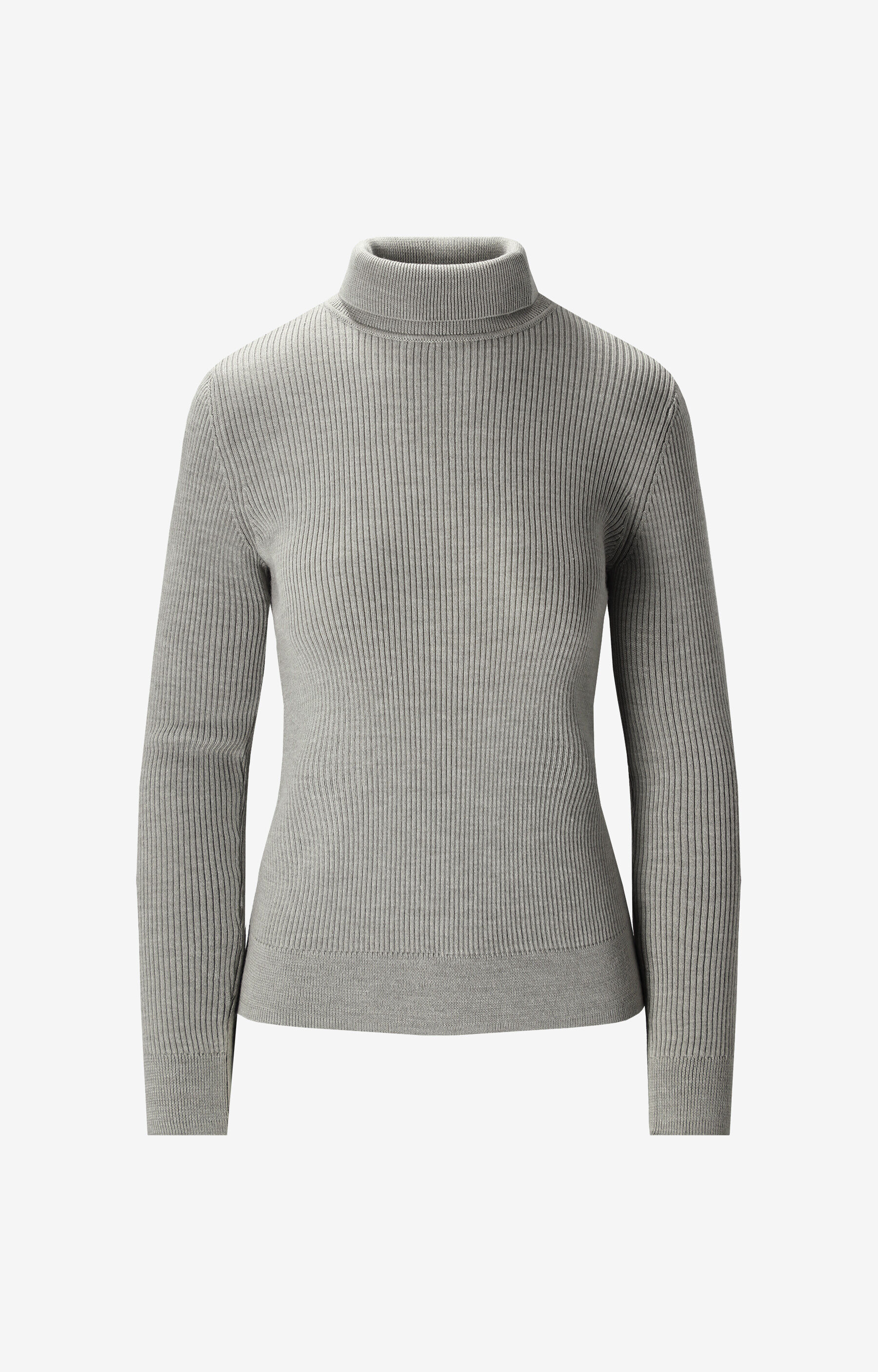 Golf z prążkowanej dzianiny - 2