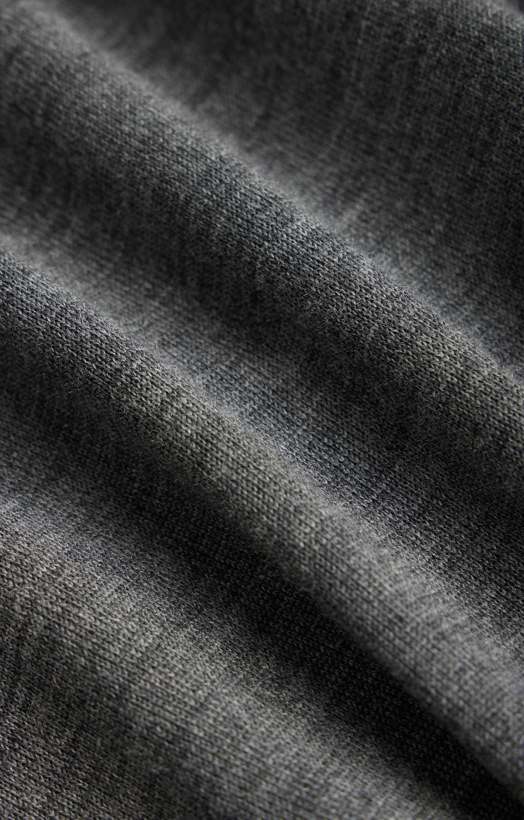 Gładki sweter round neck - 6
