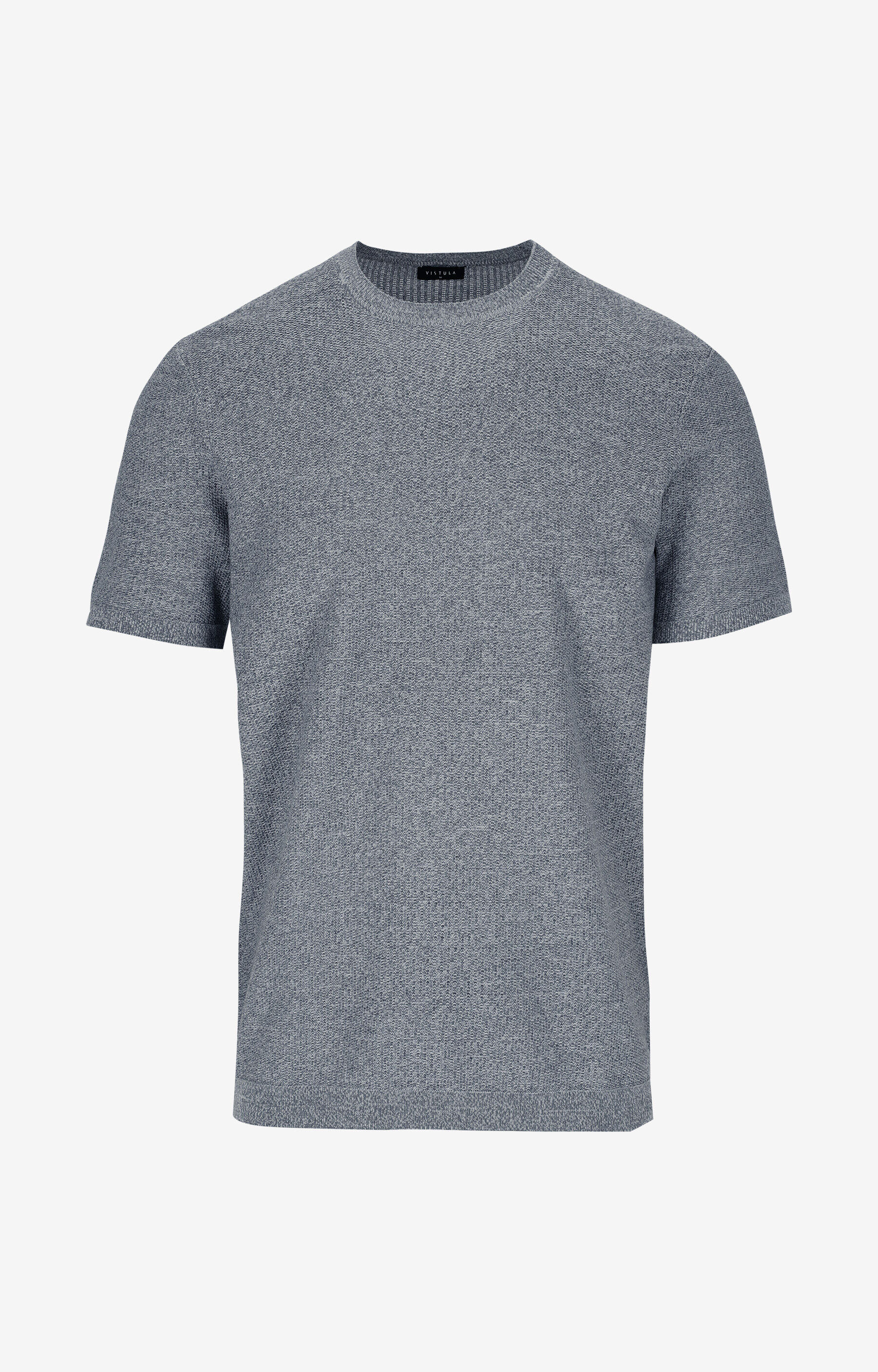 T-shirt swetrowy regular - 2