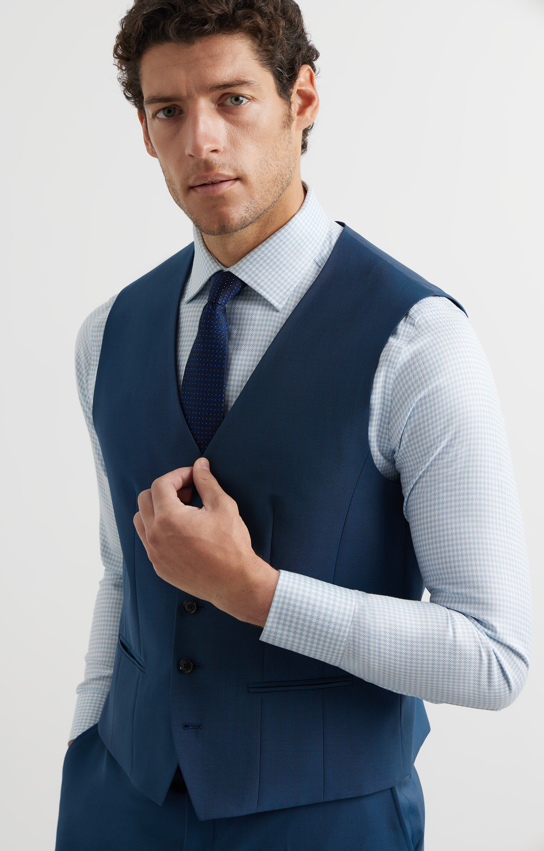 Kamizelka super slim do garnituru - Mix&Match - 4