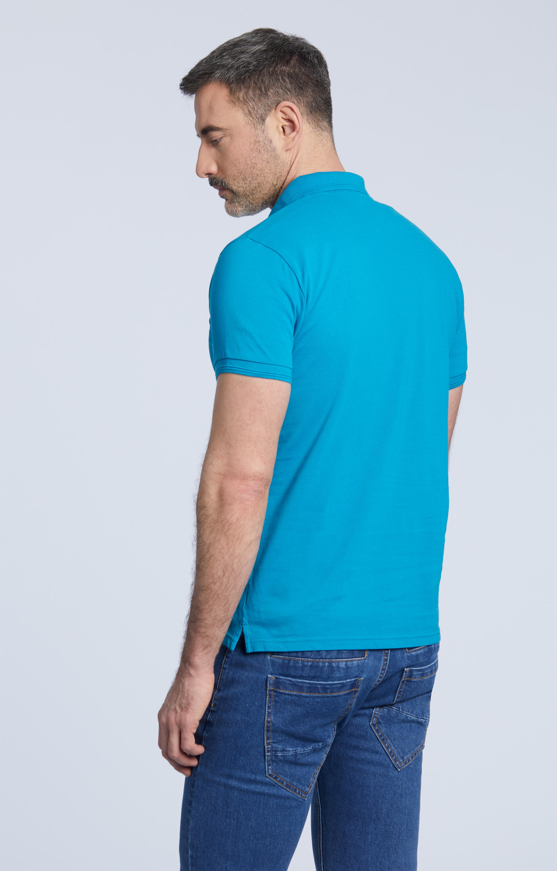 Bawełniane polo z logo - 3