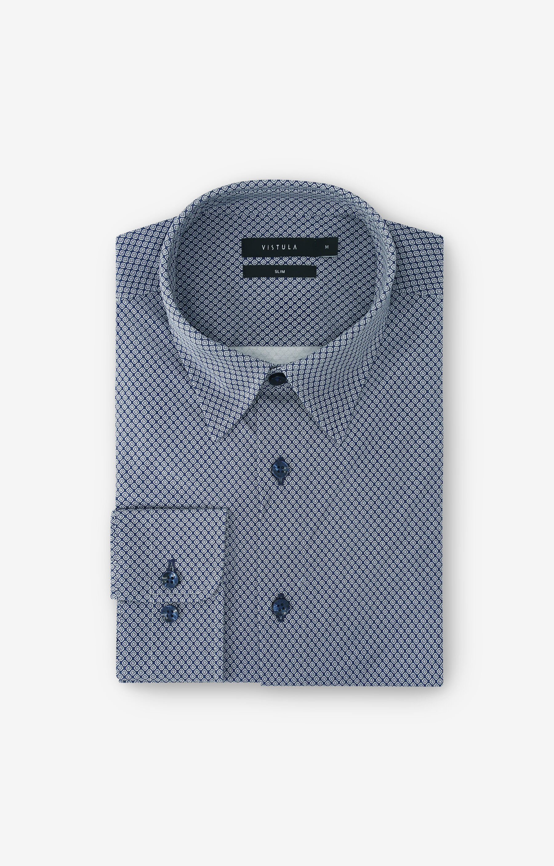 Dzianinowa koszula slim - 2