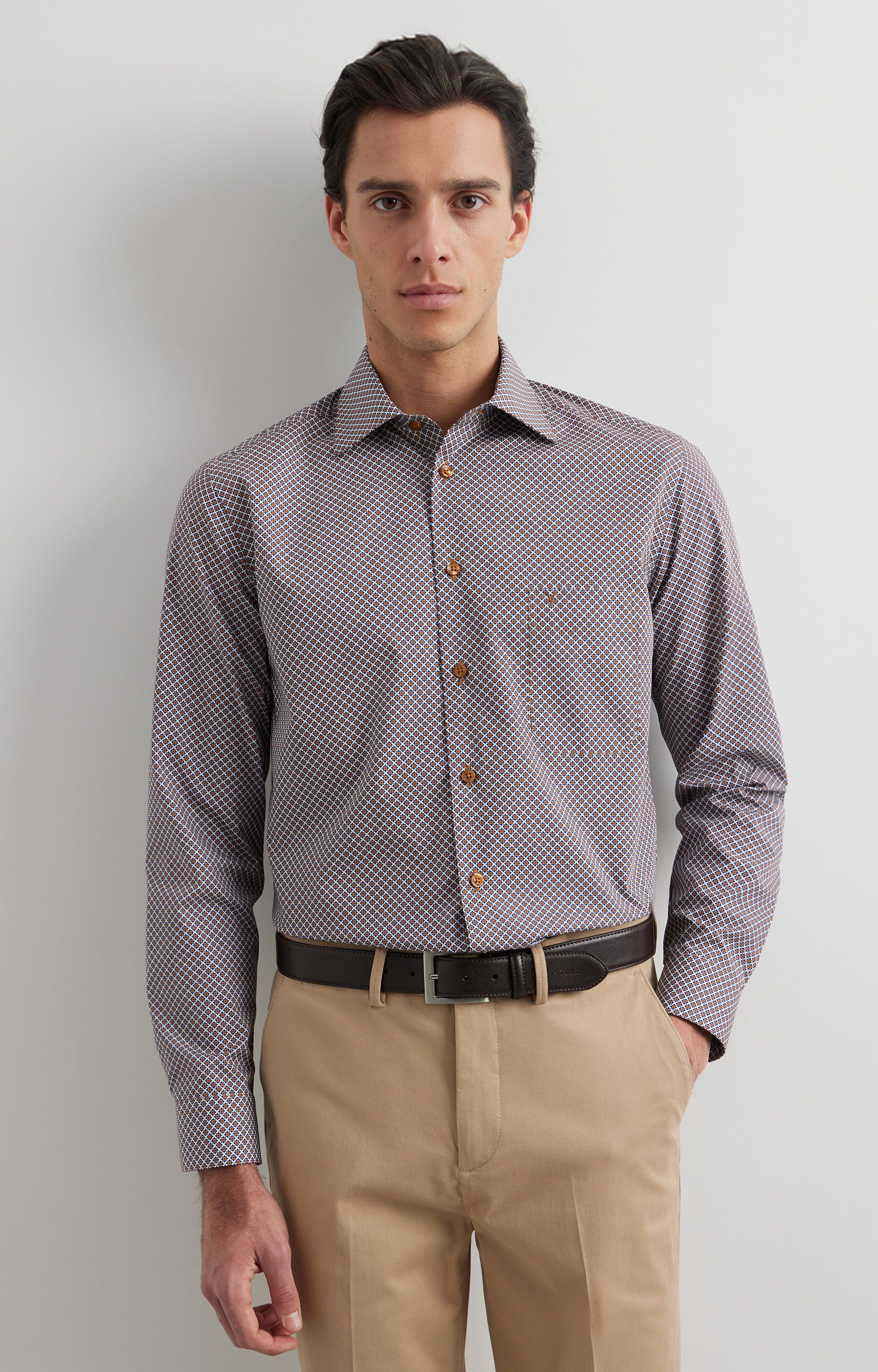 Wielokolorowa koszula długi rękaw VISTULA