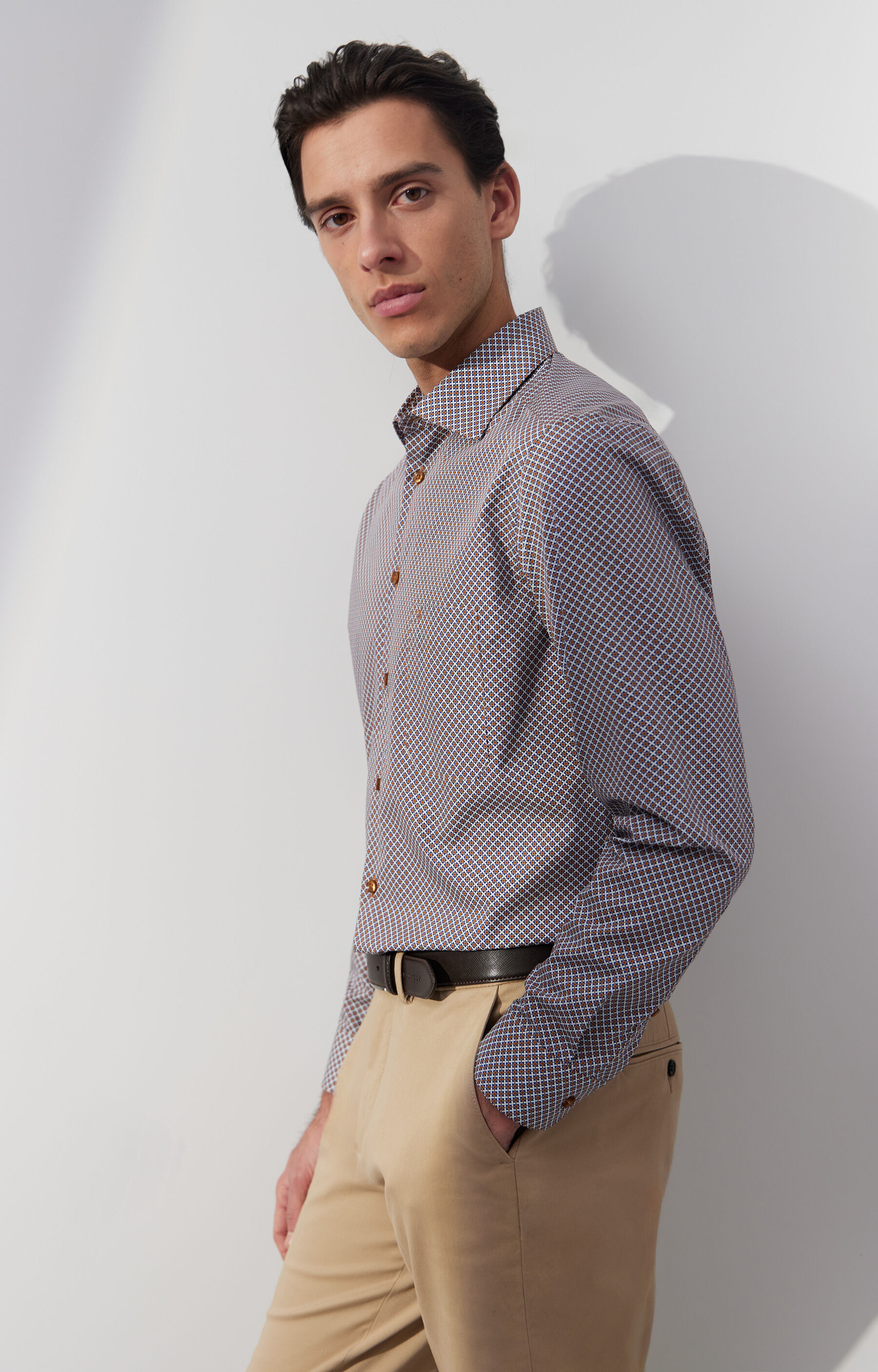 Wielokolorowa koszula długi rękaw VISTULA - 7