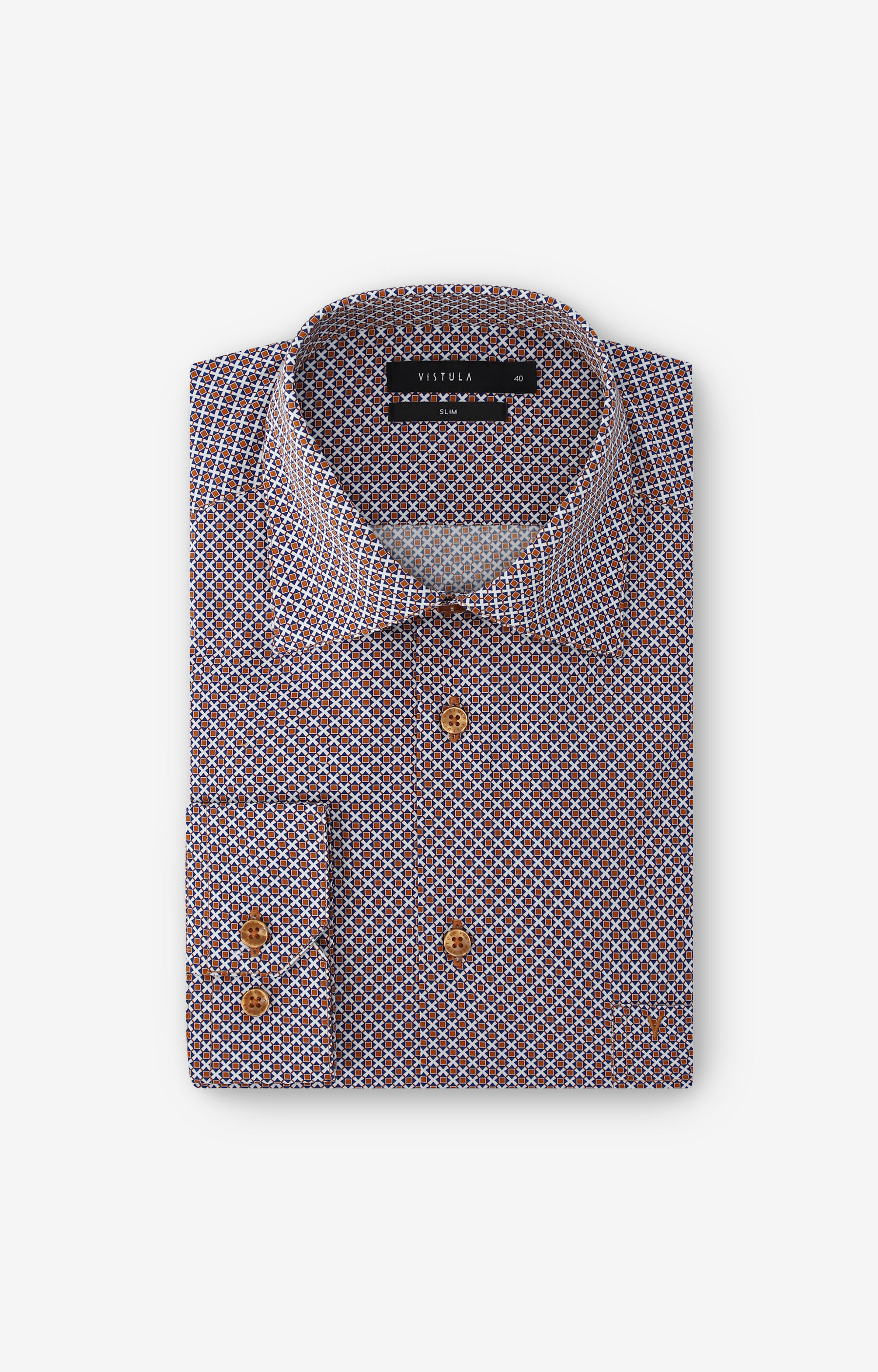 Wielokolorowa koszula długi rękaw VISTULA - 2