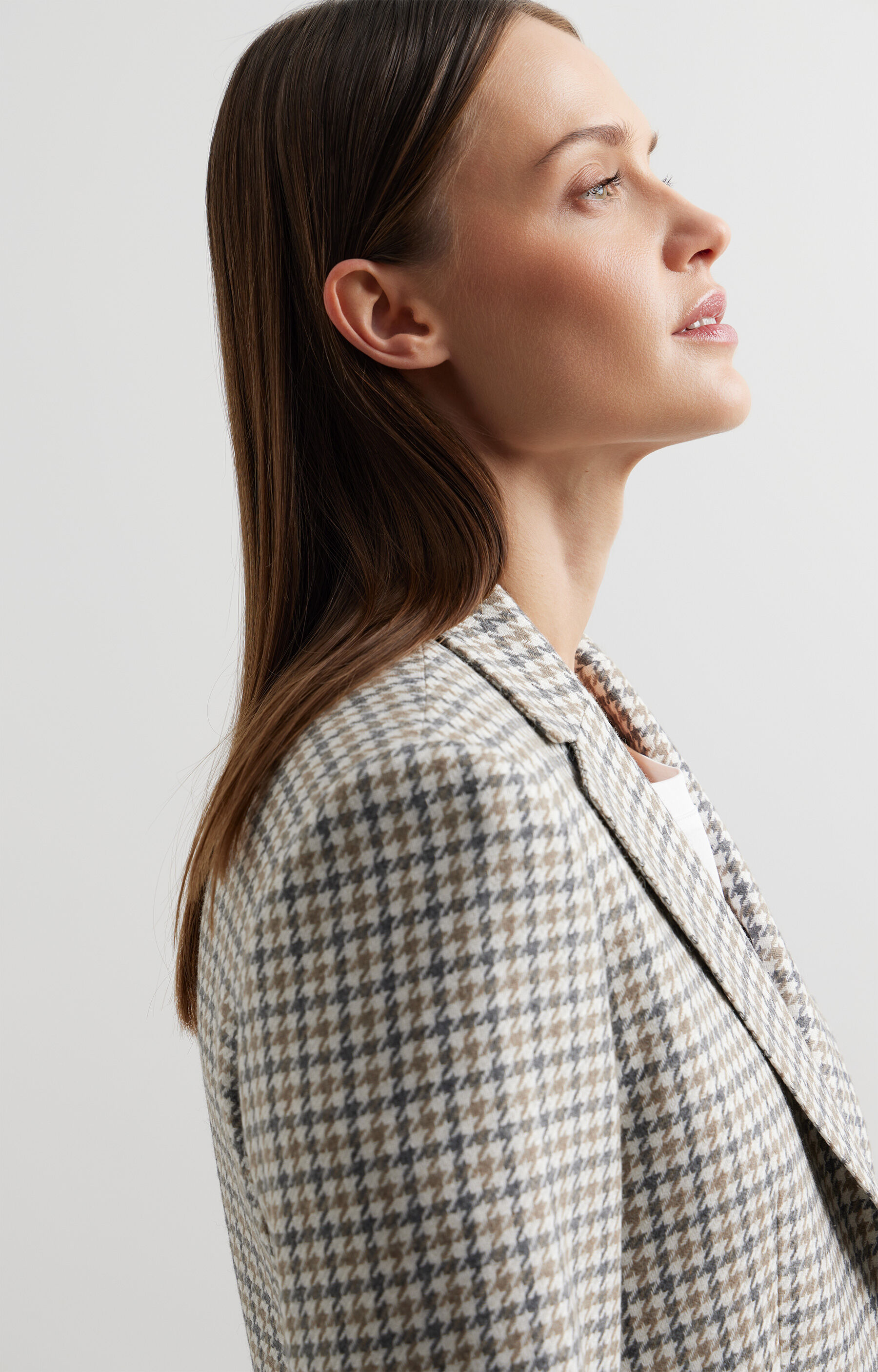 Marynarka slim w kratę - 9